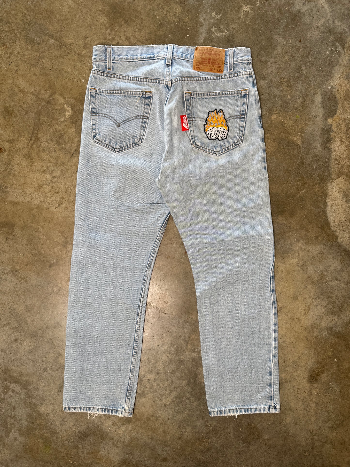 (33 x 30) New VTG Dice Jeans