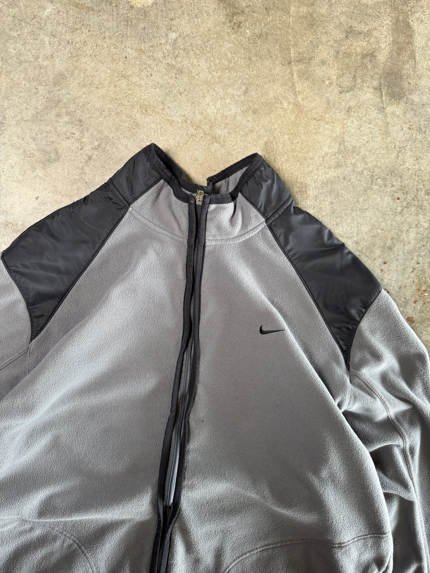 (XXL) 00s Nike Fleece Zip-Up