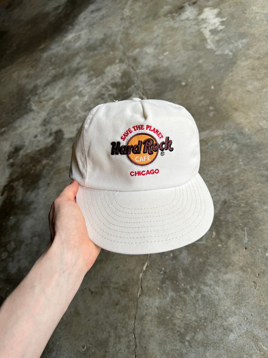 (OS) Vintage Hard Rock Chicago Hat