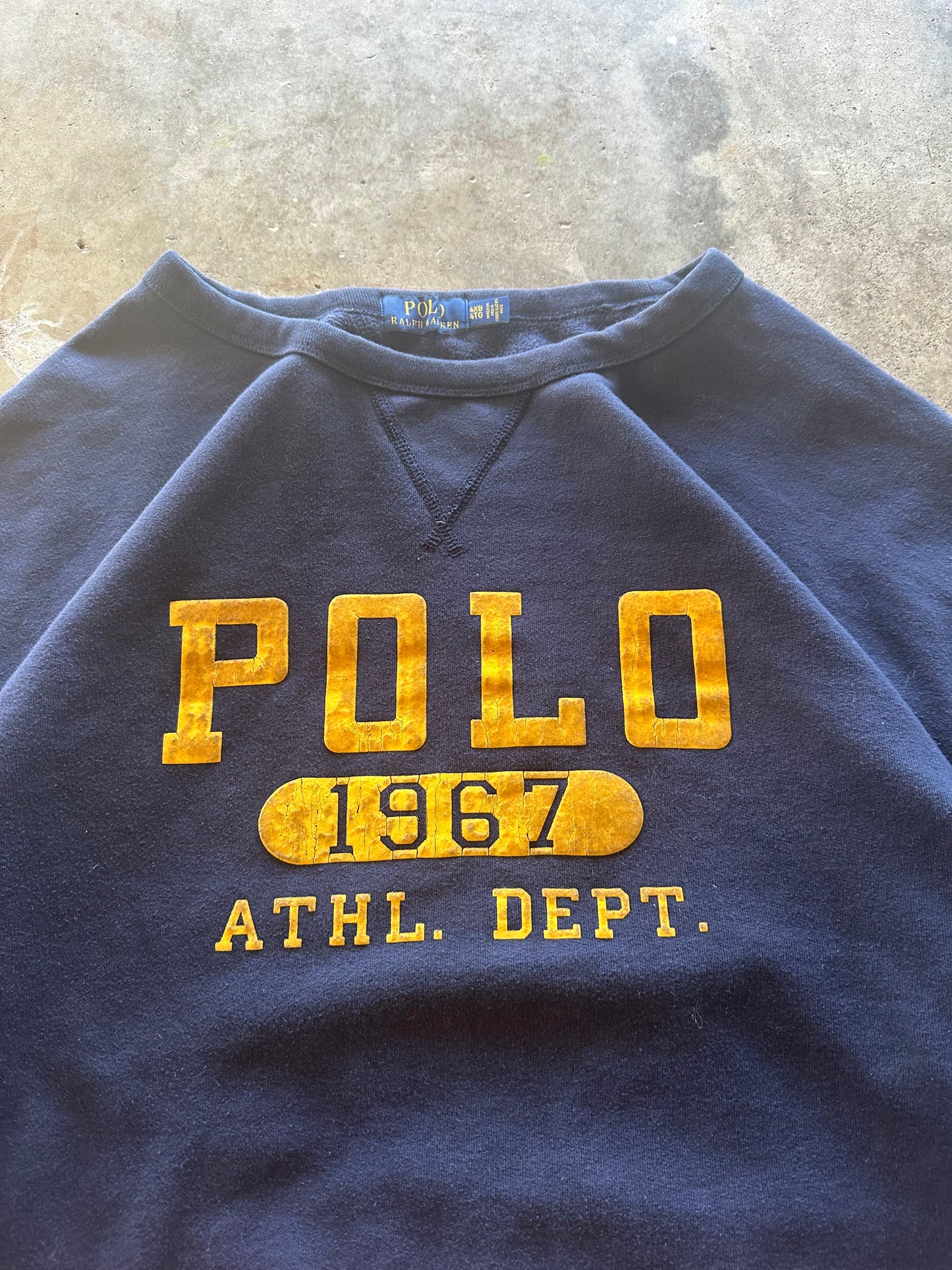 (XXXXL) 00s Polo Athl. Dept. Sweatshirt