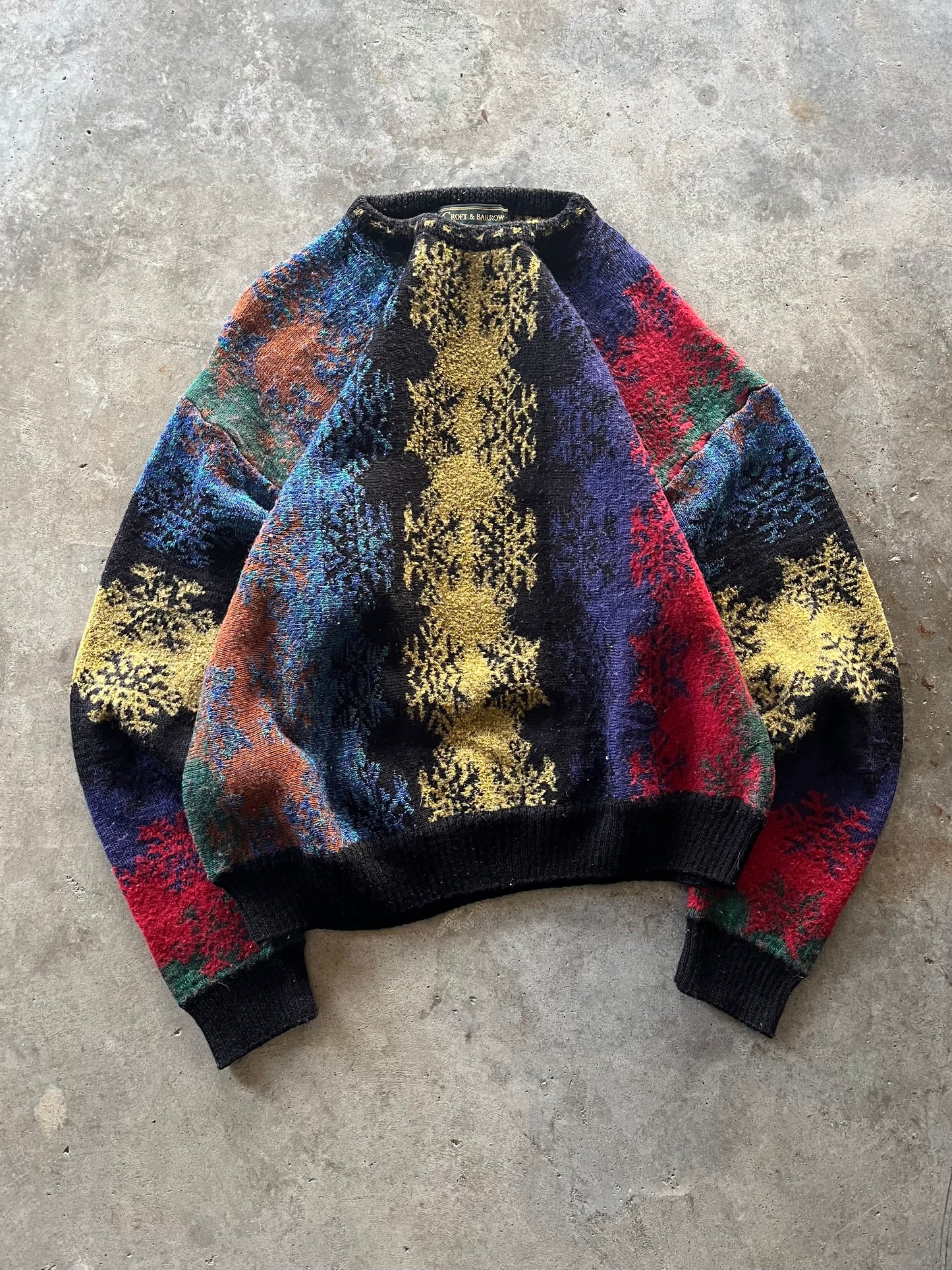 (XL) Vintage Art Knit Sweater