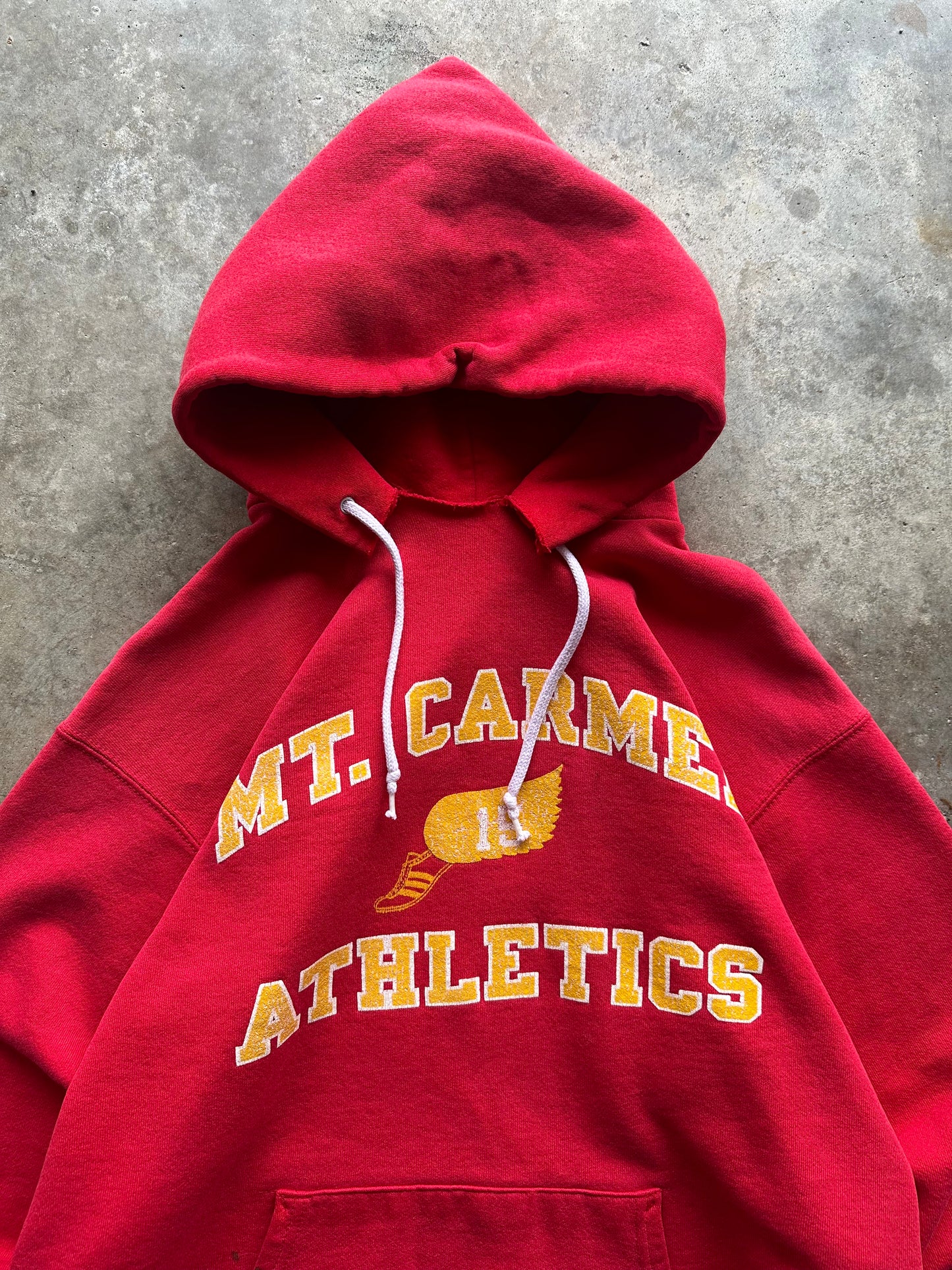 (XL) Vintage Mt. Carmel Athletics Hoodie