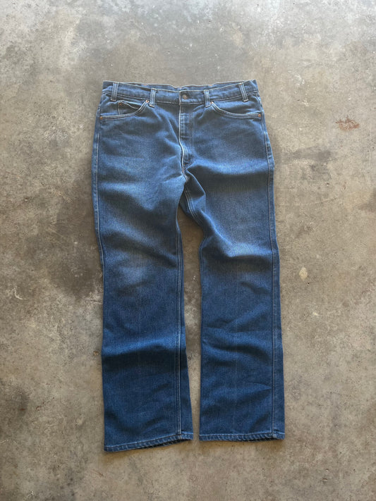 (38 x 34) Vintage Levi 517 Boot Cut Denim Jeans