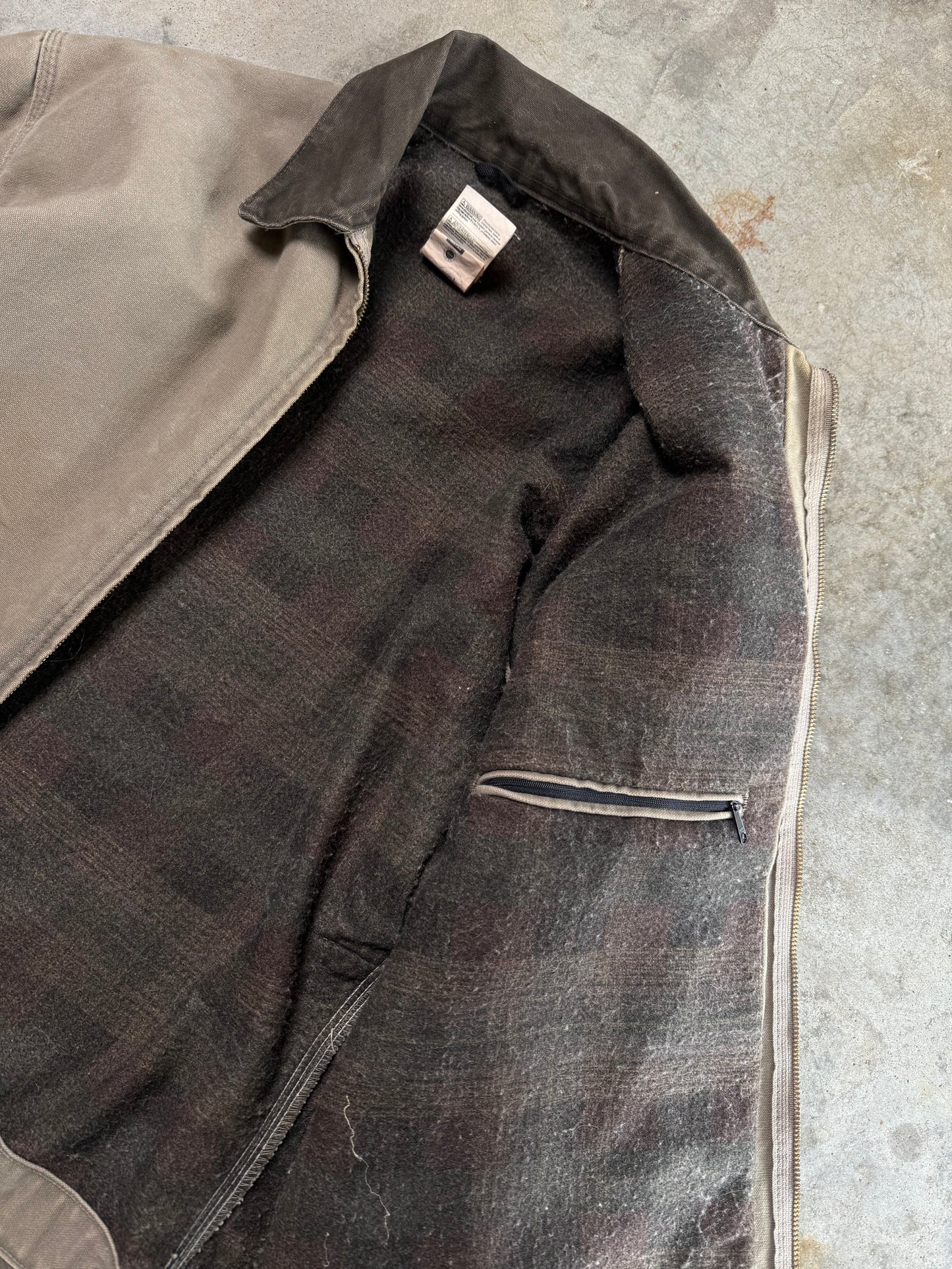 (XXL) Vintage Carhartt Blanked-Lined Detroit Jacket