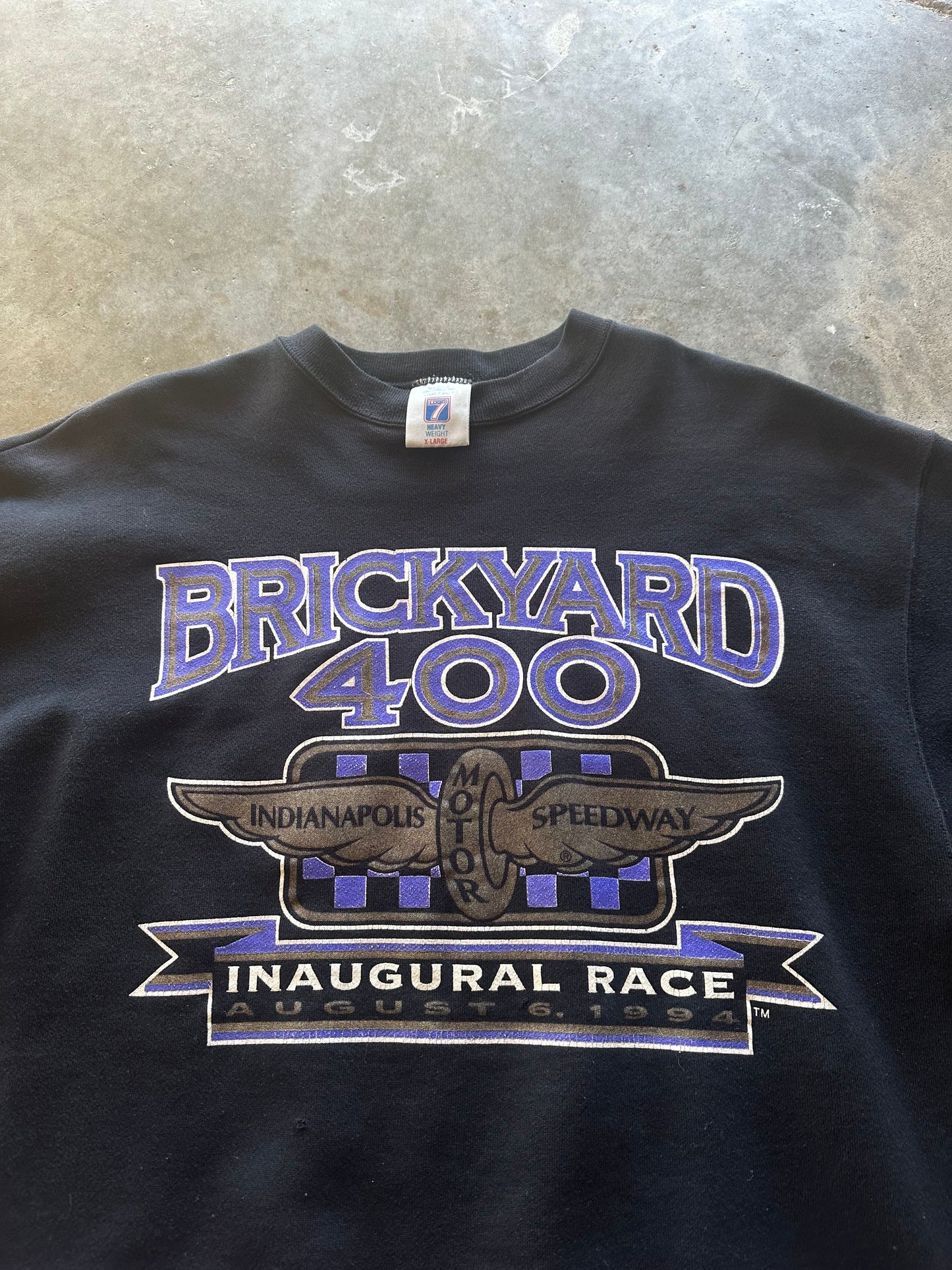 (XL) Vintage Brickyard 400 Sweatshirt