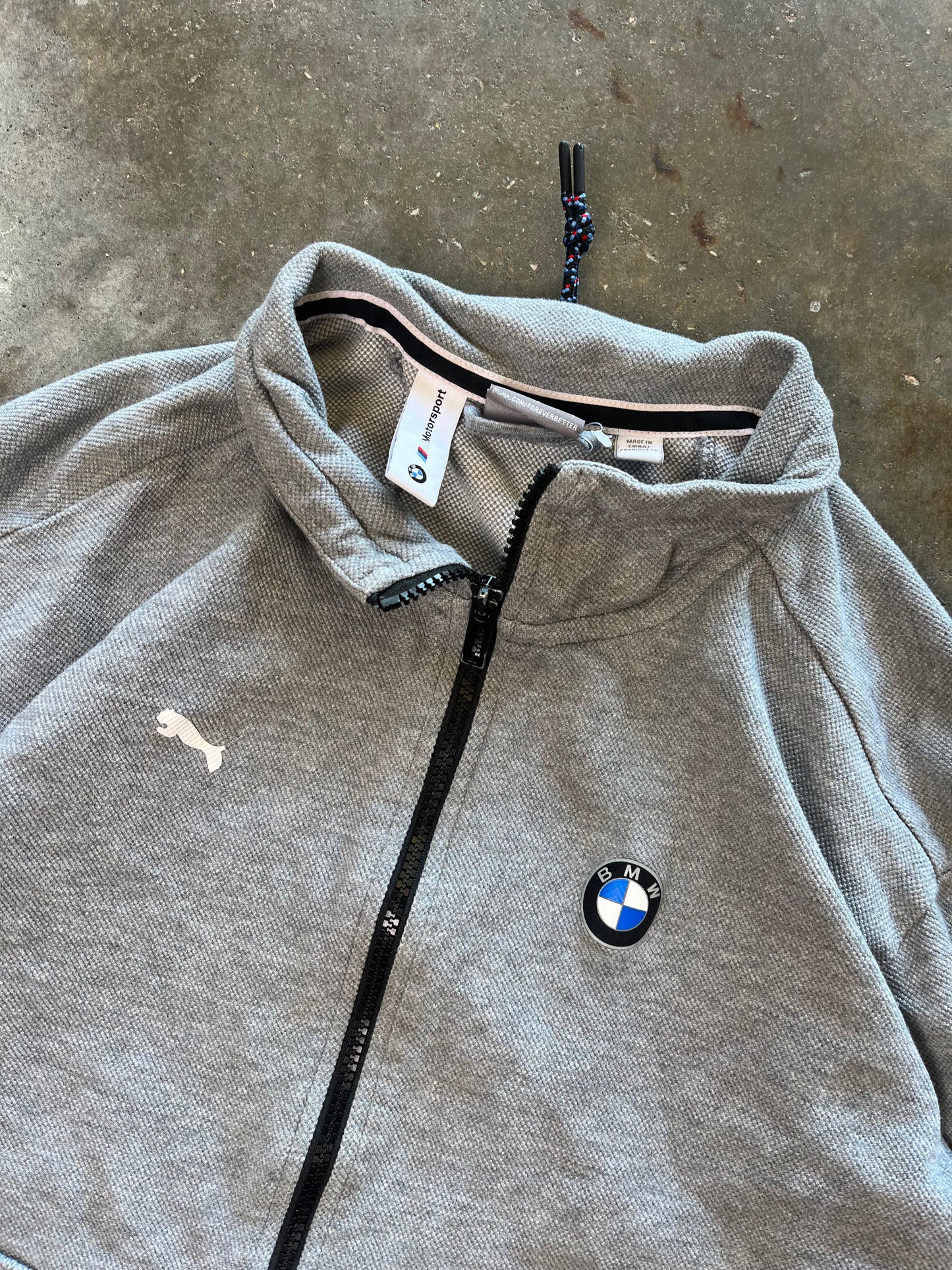 (S) 00s Puma BMW Zip-Up