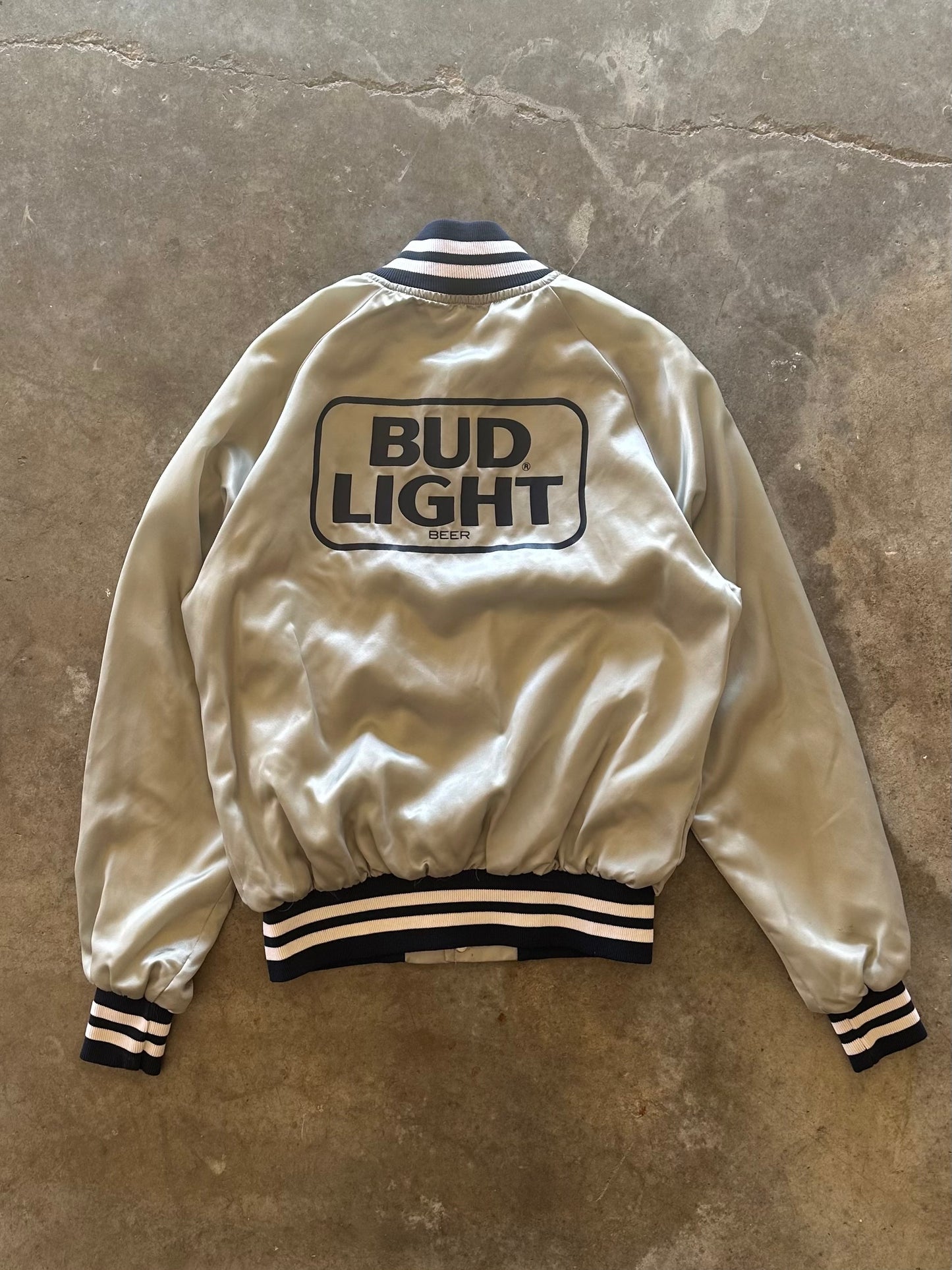 (M) Vintage Bud Light Nylon Jacket