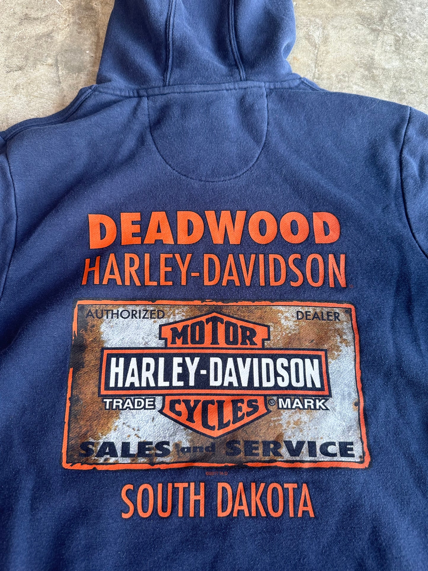 (S) 00s Harley Davidson Hoodie