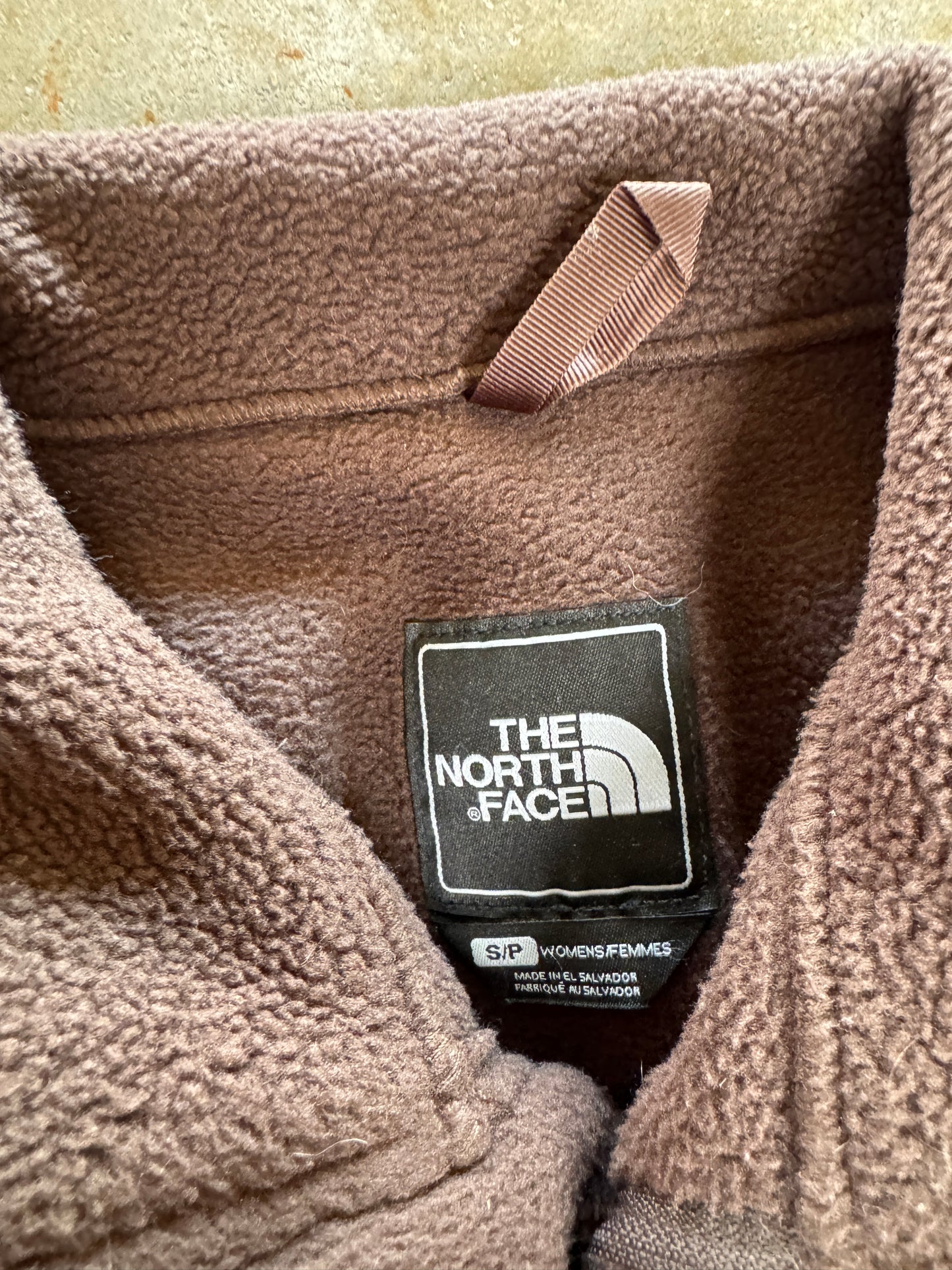 (S) North Face Zip Up Jacket