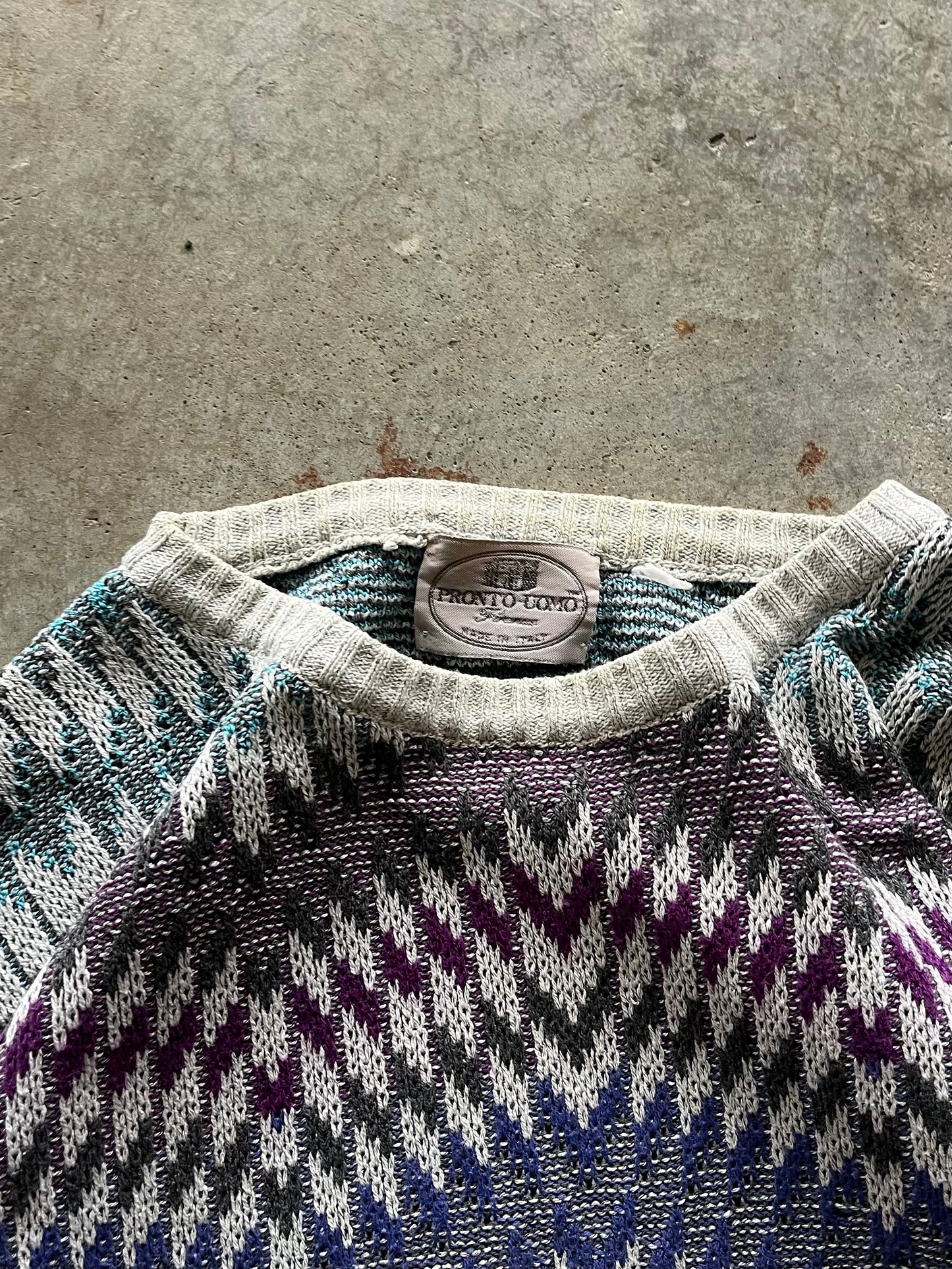 (L) Vintage Knitted Sweater