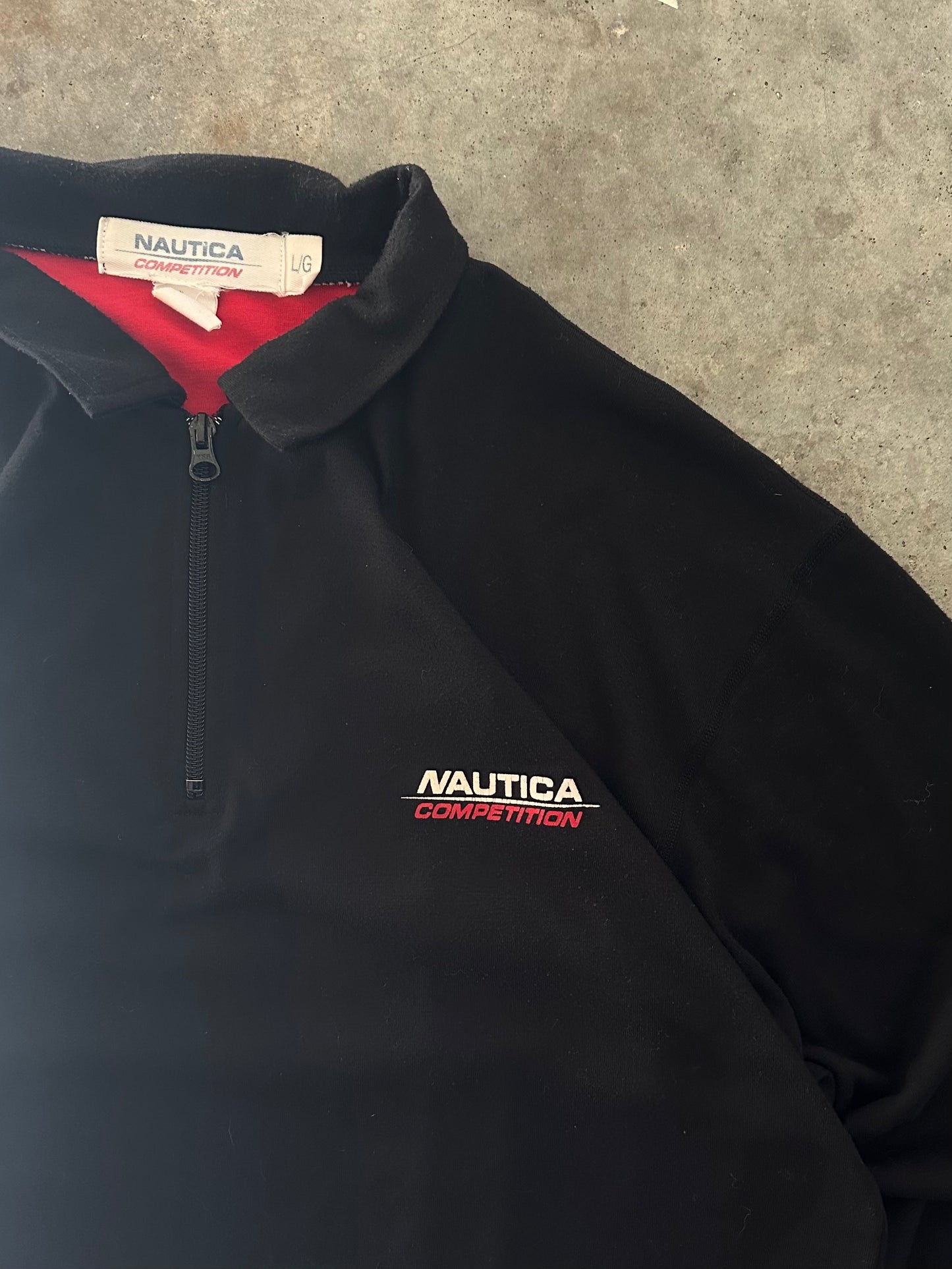 (L) 00s Nautica Competition Quarter-Zip