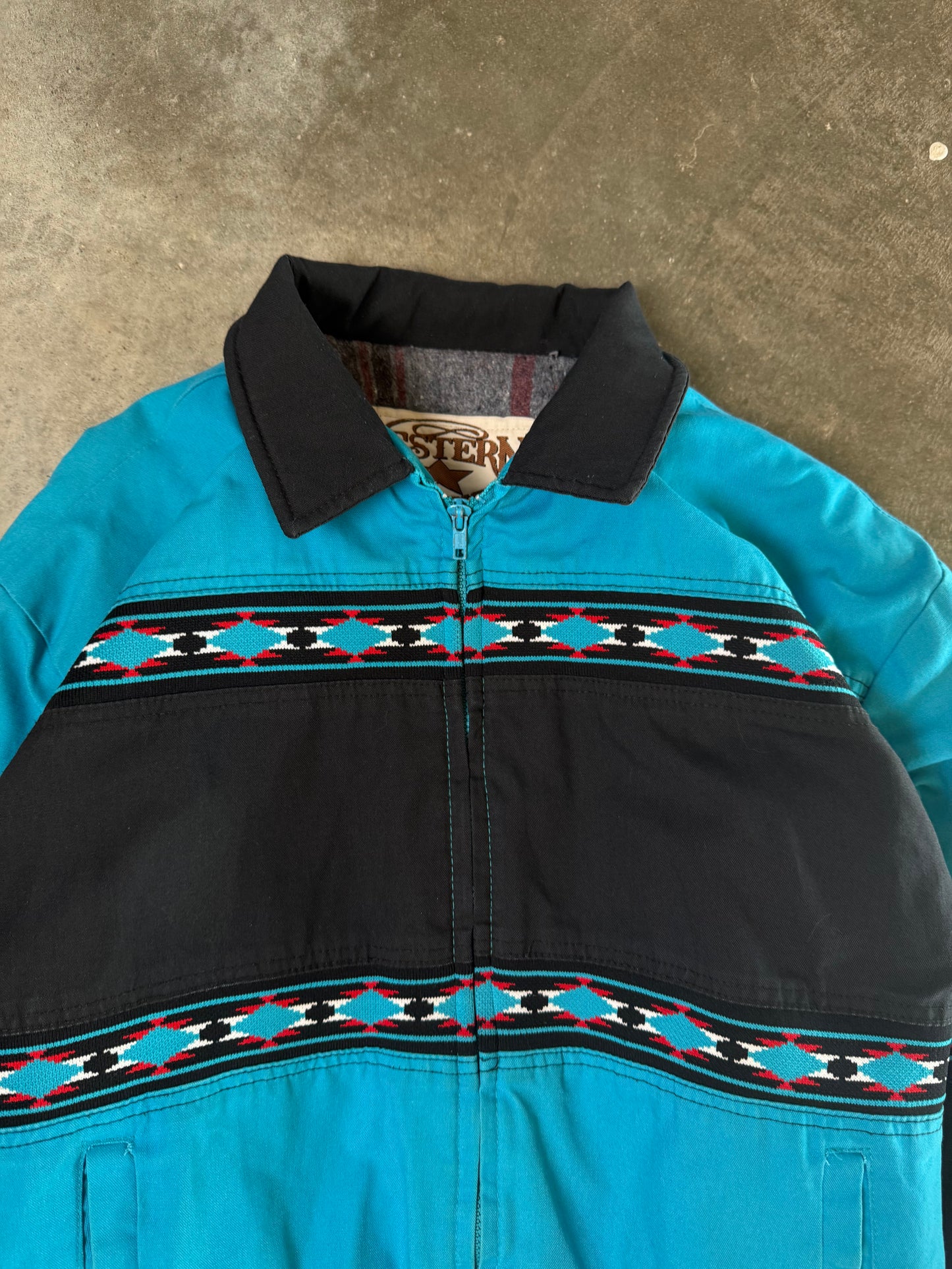 (XL) Vintage Aztec Jacket