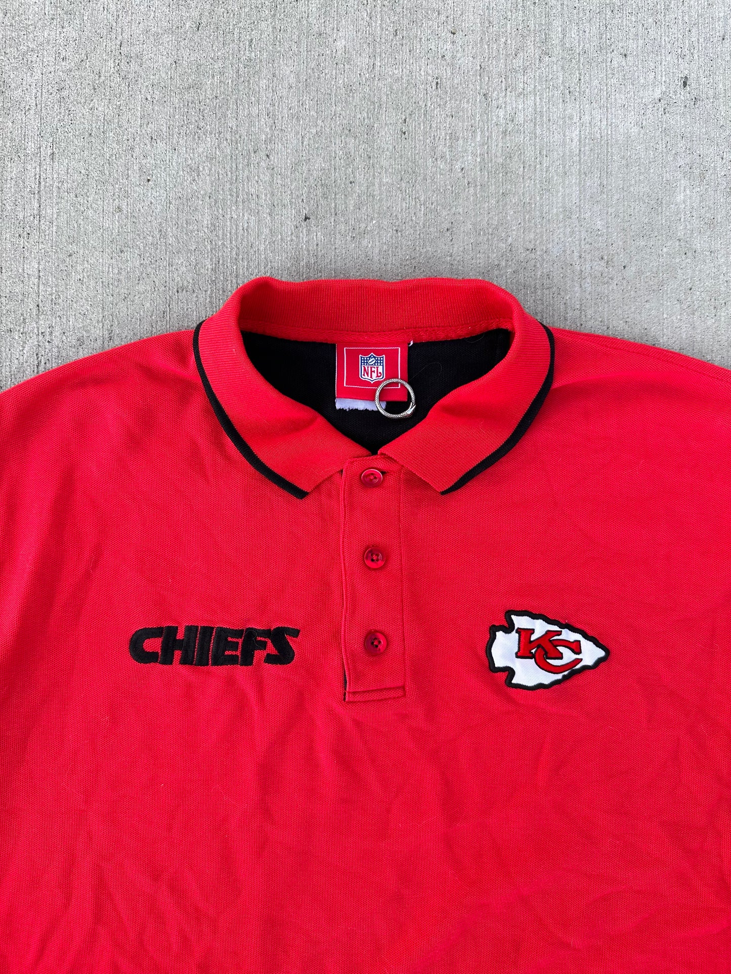 (XL) 00s KC Chiefs Polo