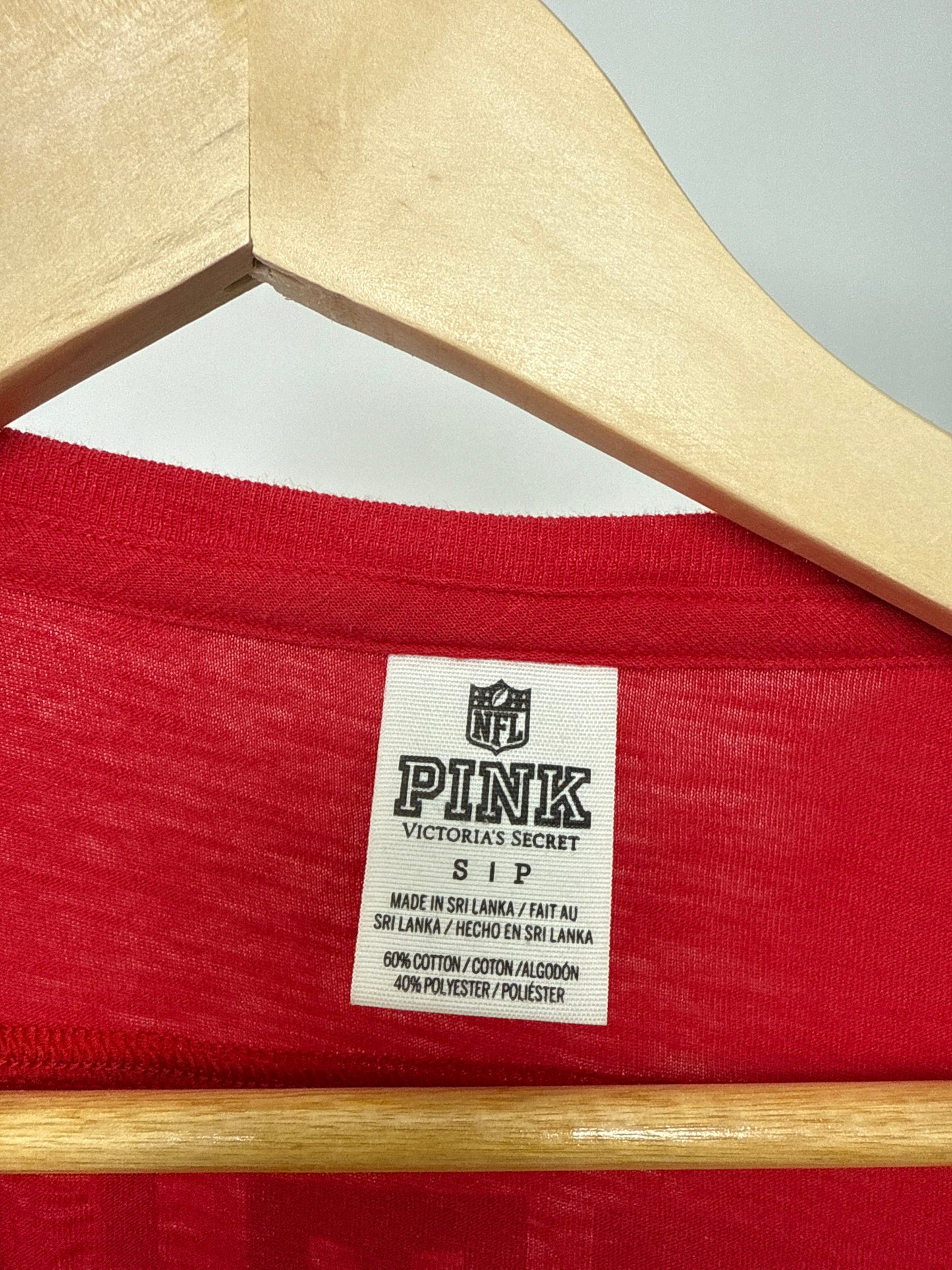 (S) 00s PINK Jersey Tee
