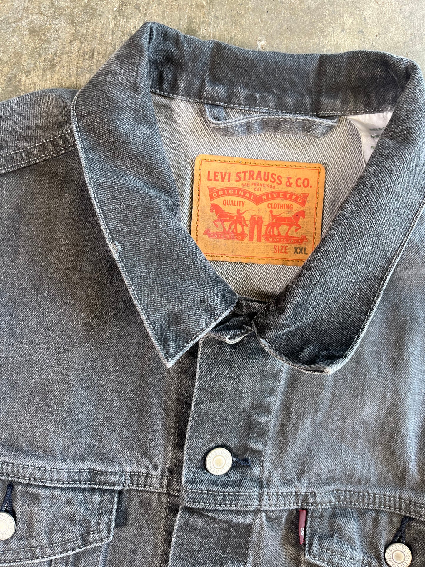 (XXL) 00s Levi Denim Vest