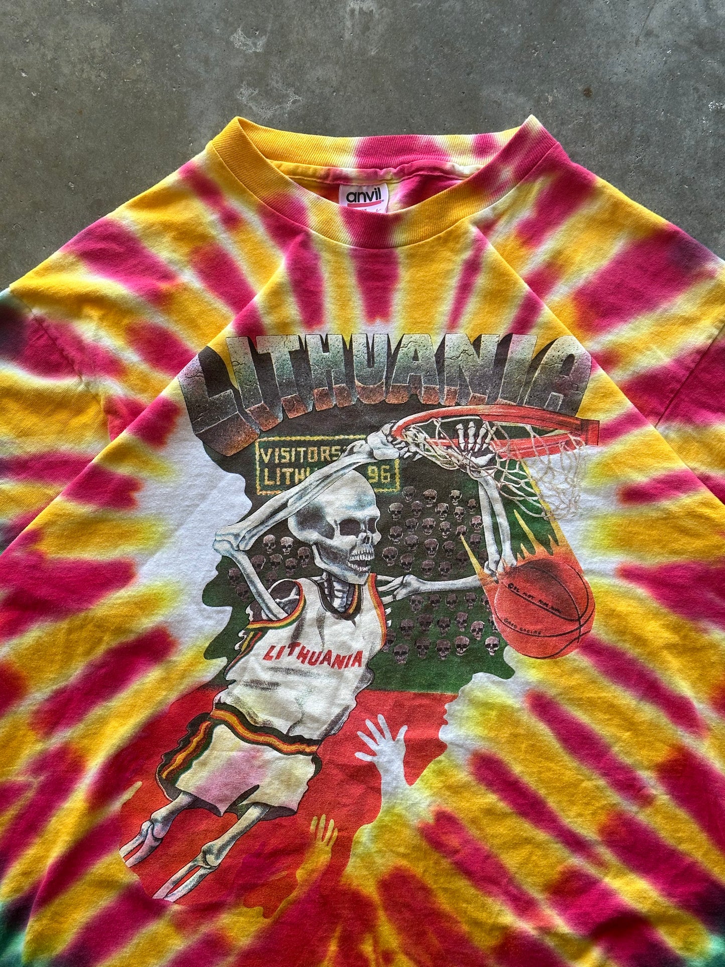 (L) 1992 Lithuania Tie-Dye Tee