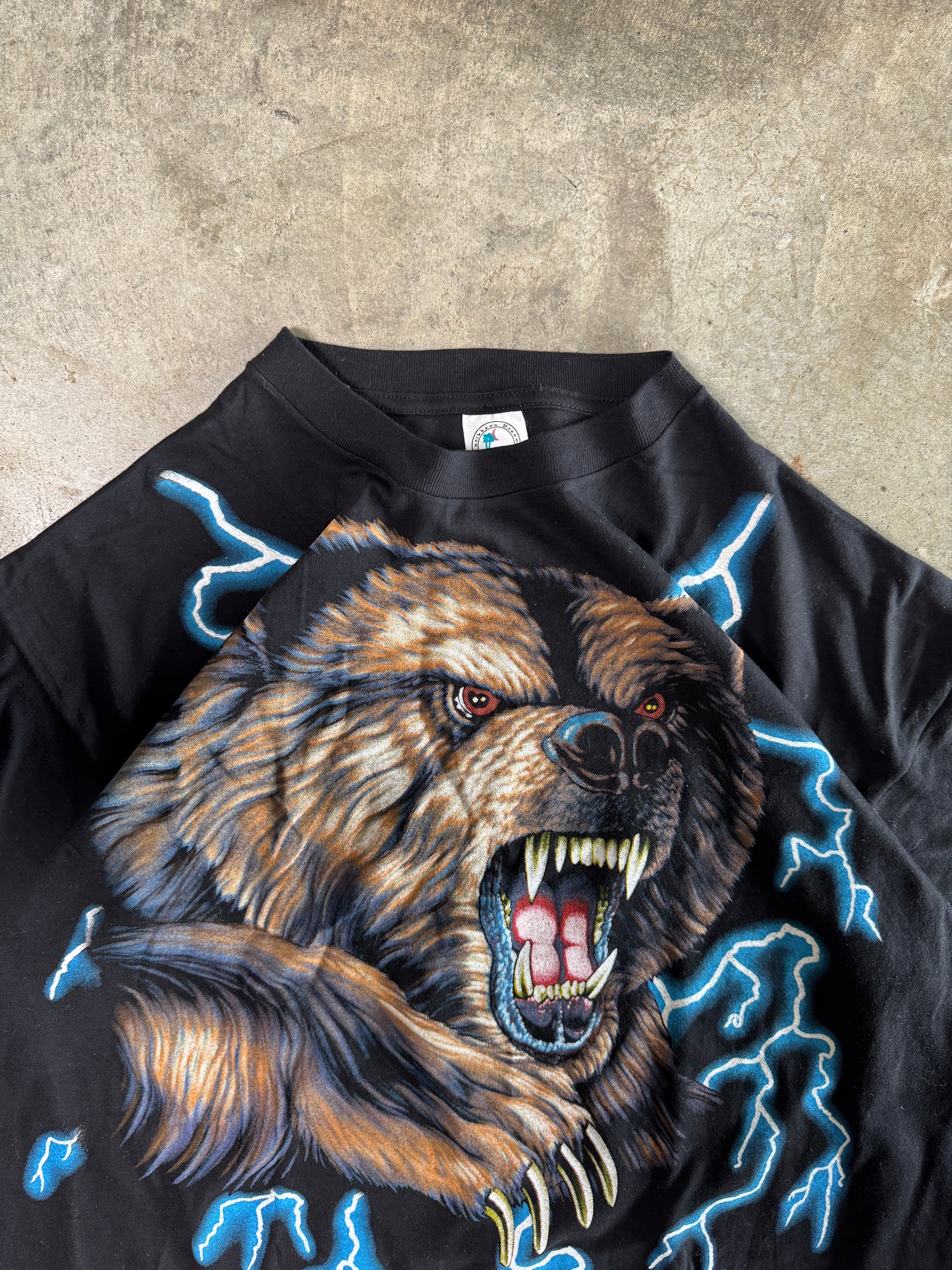 (XXL) Bear Lightning Tee