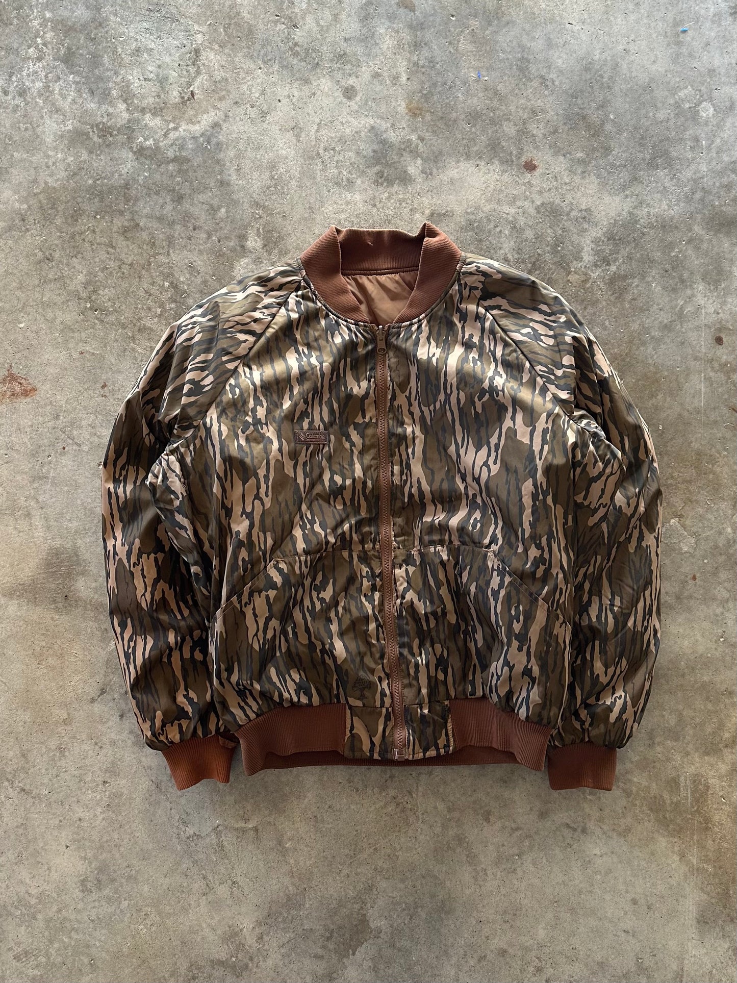 (M/L) 00s Columbia Camo Reversible Jacket