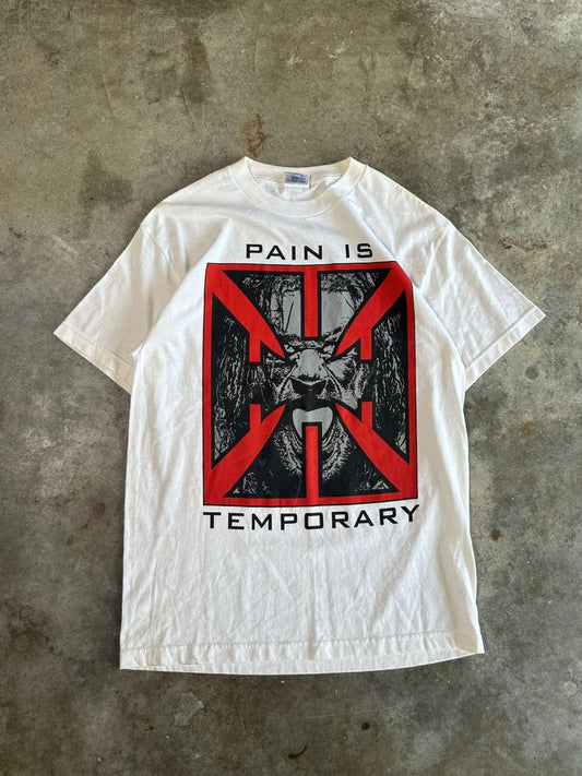 (L) Vintage WWE 'Pain is Temporary' Tee