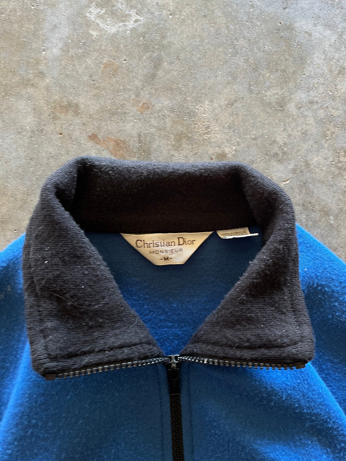 (M) Vintage Christian Dior Zip-Up