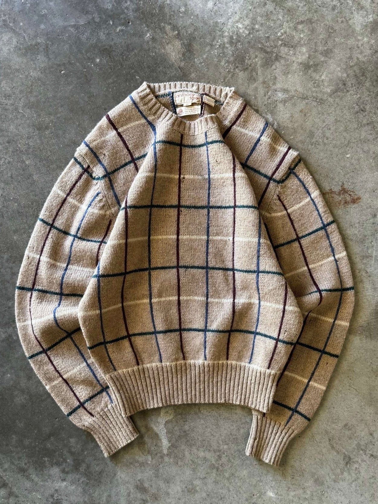 (M) Vintage Anthony Foxx Wool Sweater