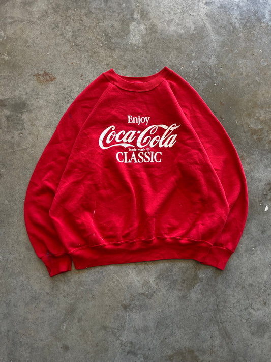 (XL) Vintage Coca Cola Sweatshirt