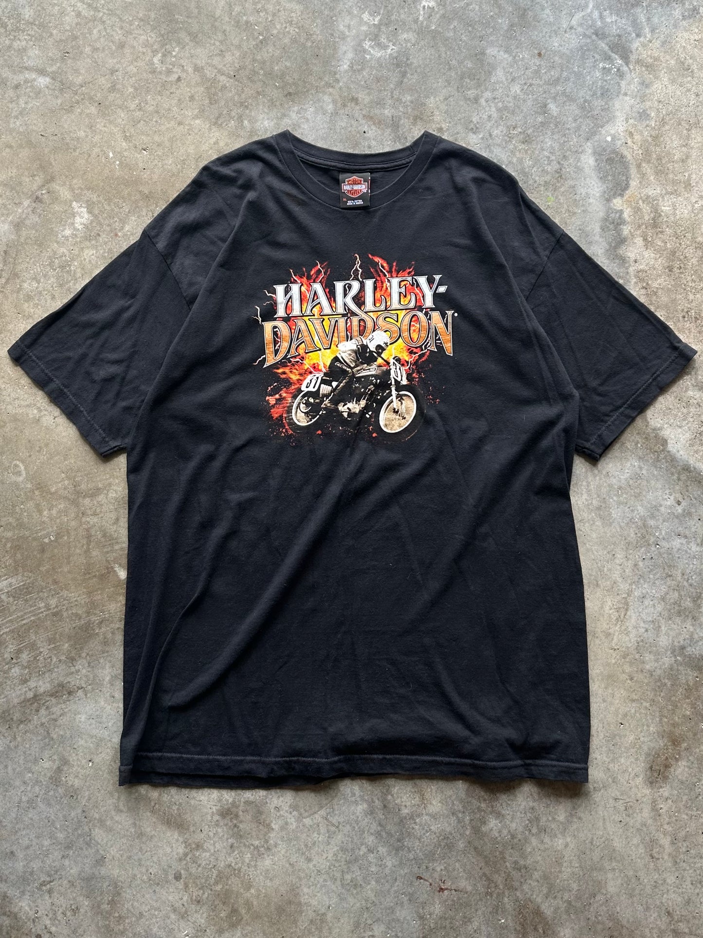 (XL) 00s Harley Biker Tee