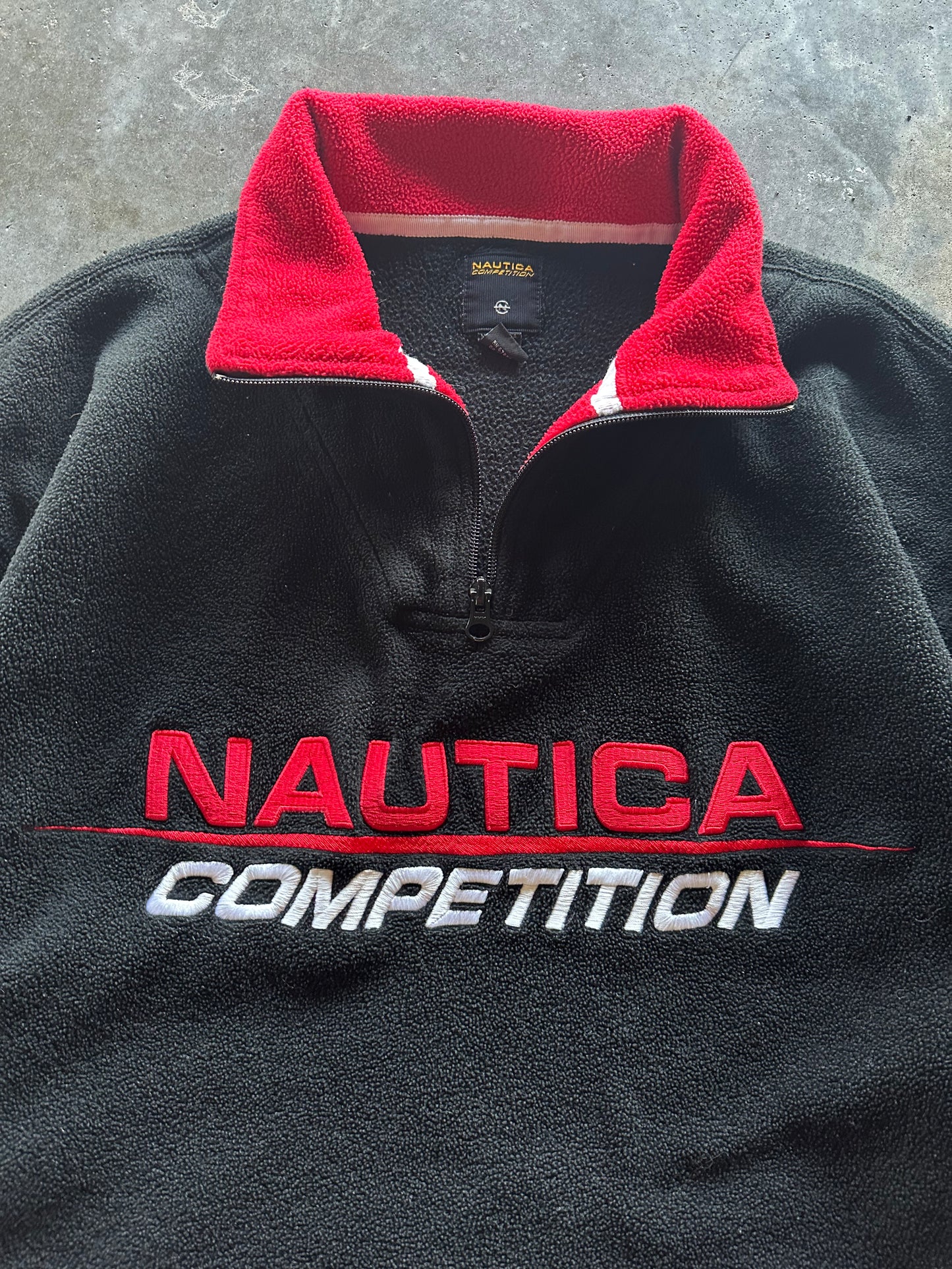 (L) Nautica Fleece Quarter-Zip