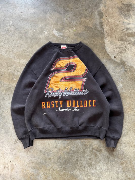 (L) Vintage Rusty Wallace Sweatshirt