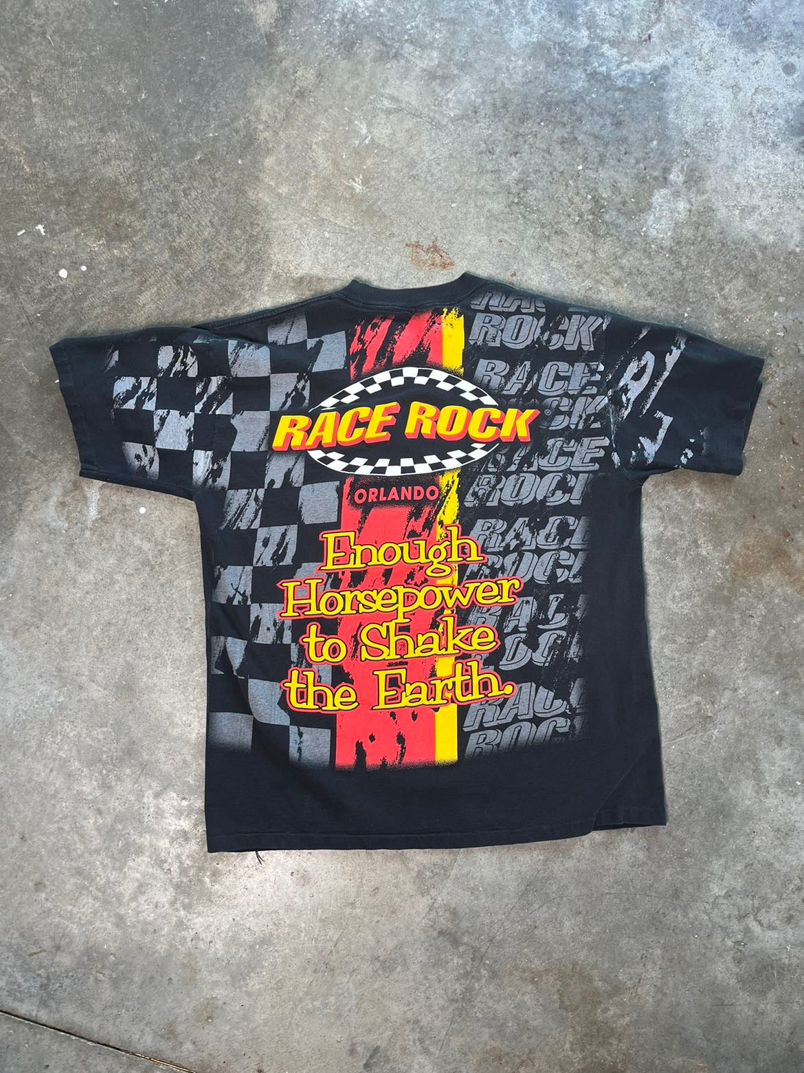 (XL) 00s Racing AOP Tee