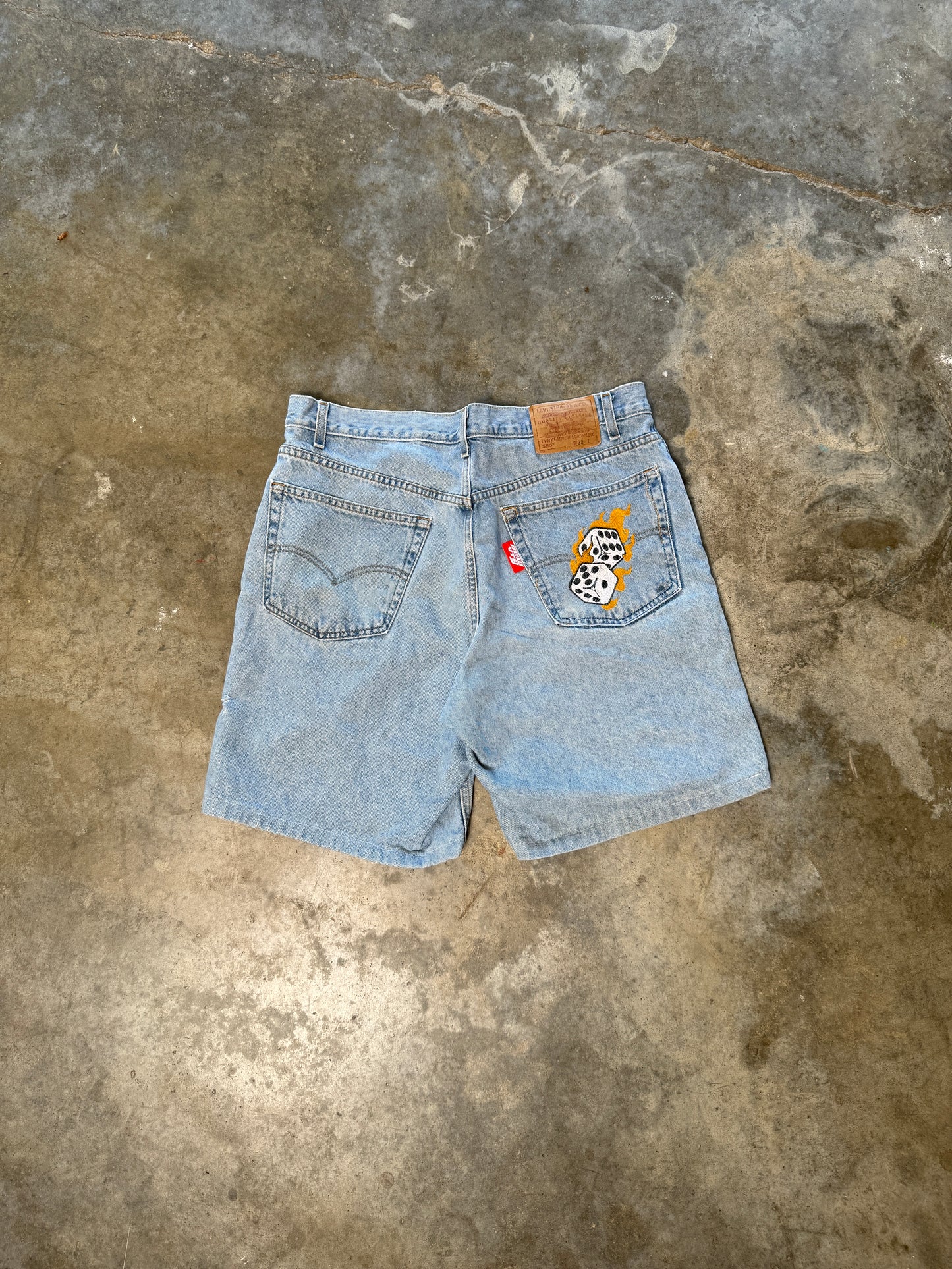 (38) New Vtg Dice Jorts