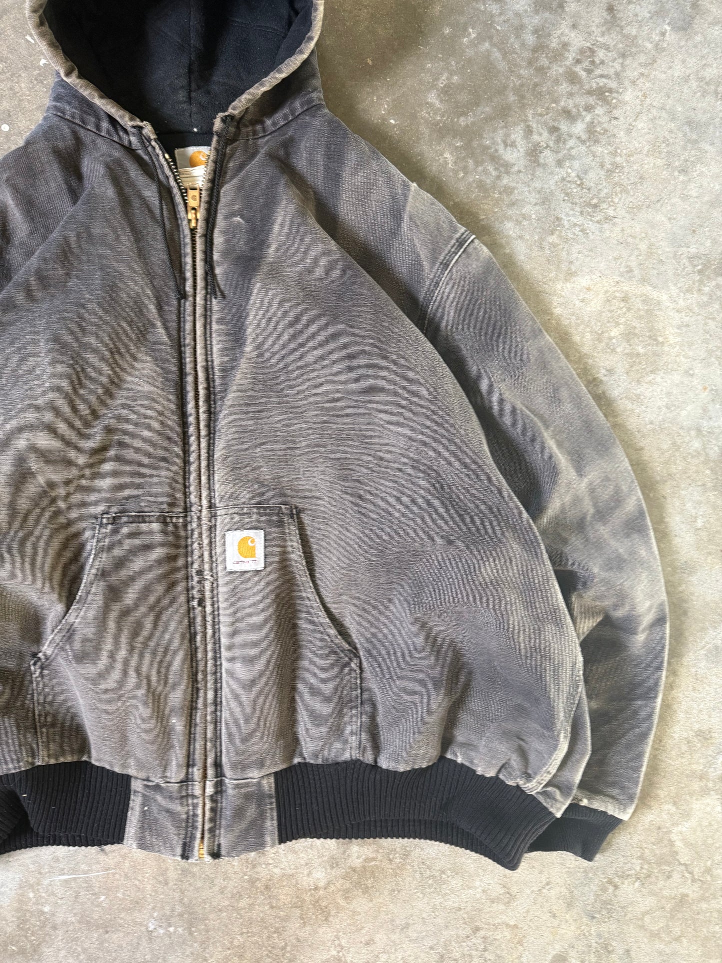 (XXL) Vintage Carhartt Hooded Jacket