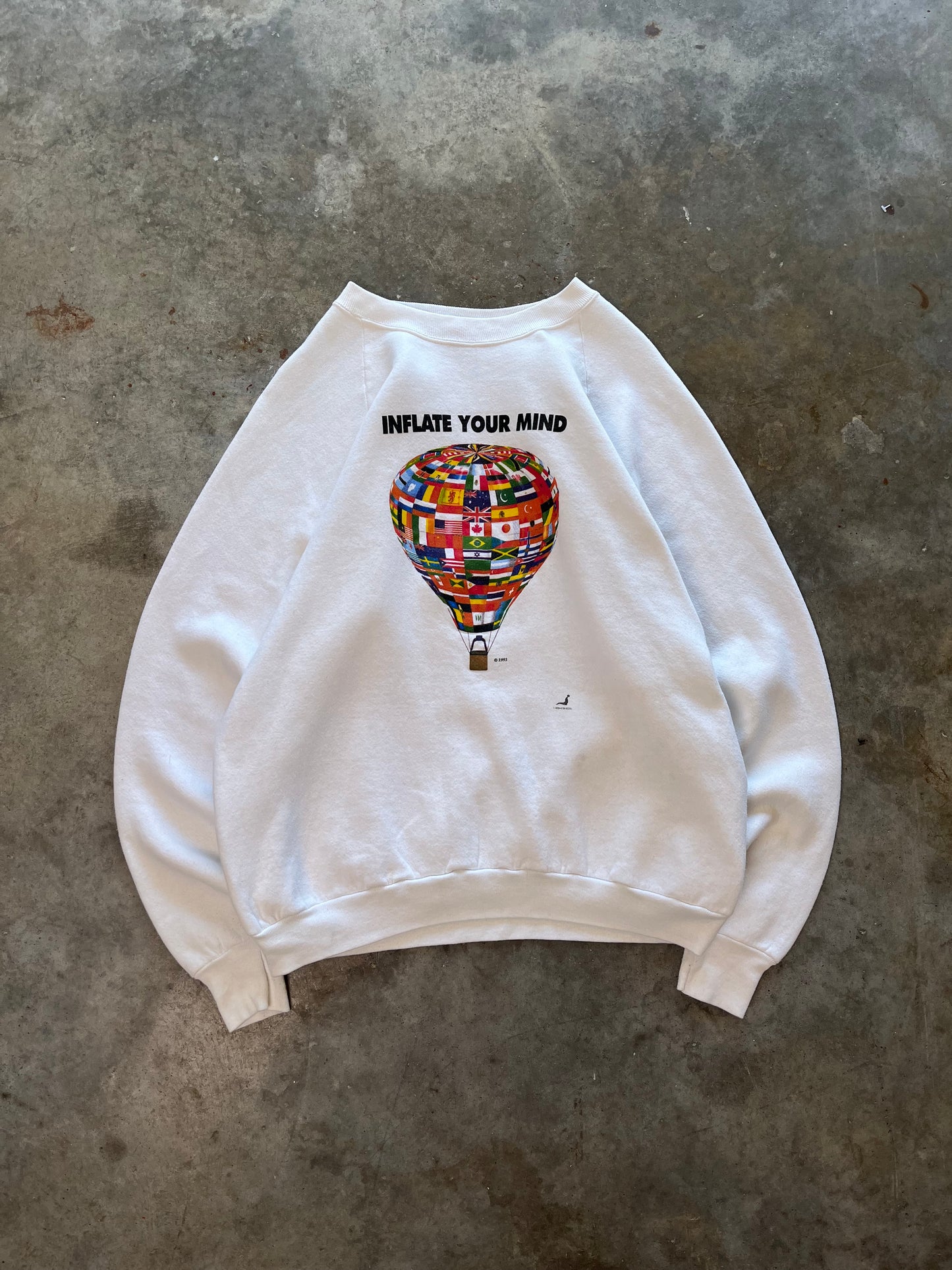 (XL) 1993 'Inflate Your Mind' Sweatshirt