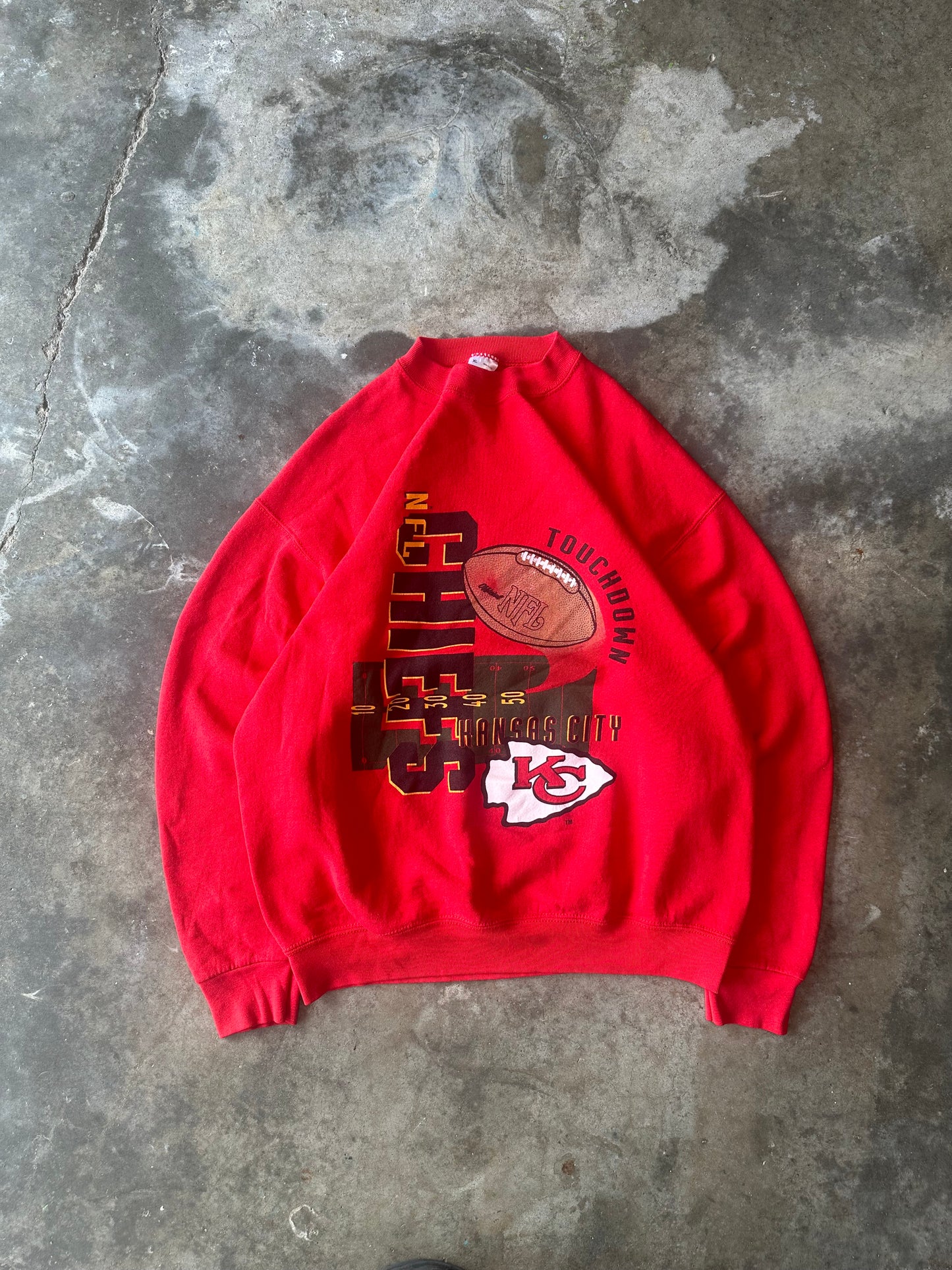 (XL) Vintage Chiefs Sweatshirt