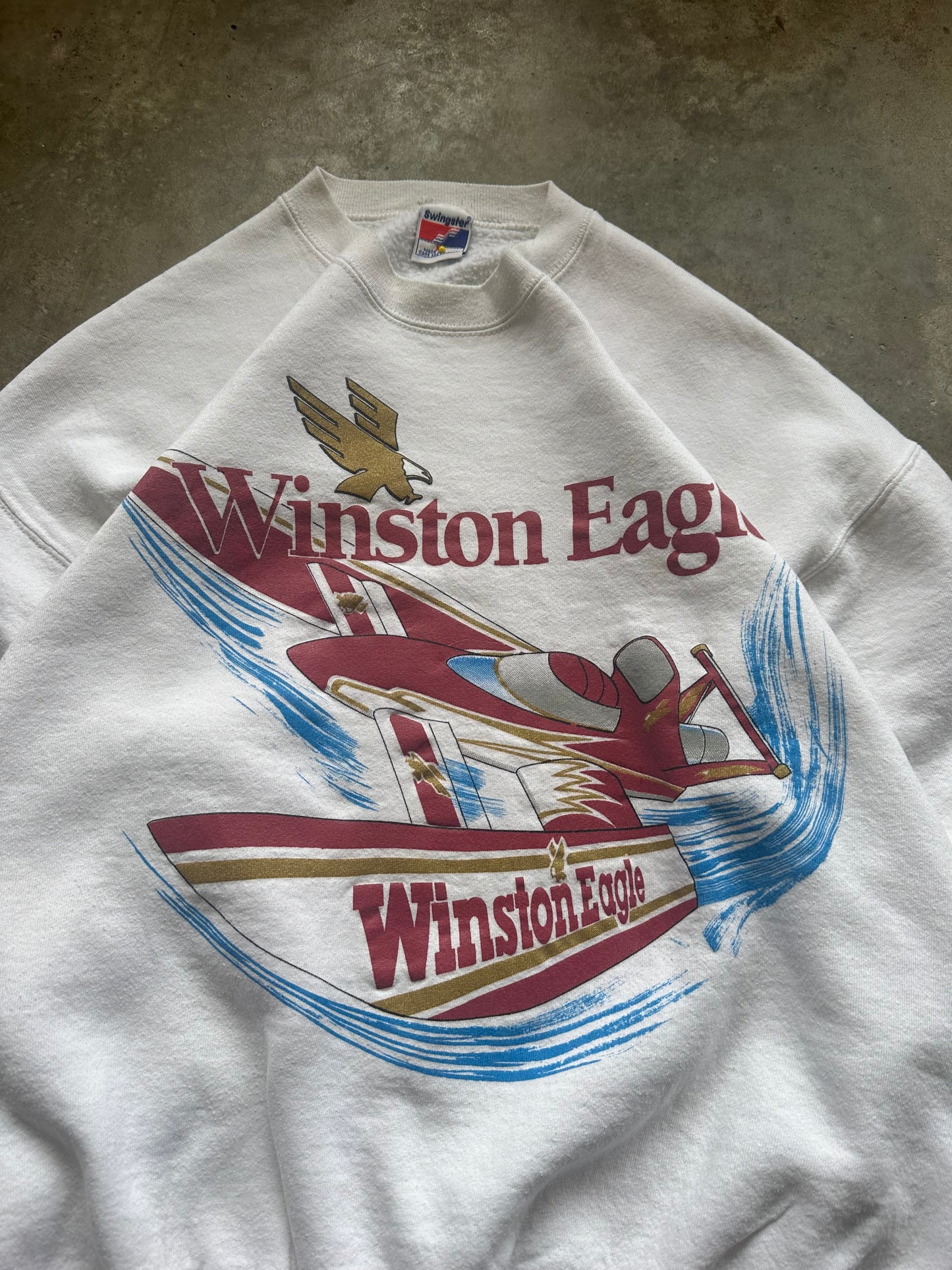 (XL) Winston Eagle Boat Sweatshirt