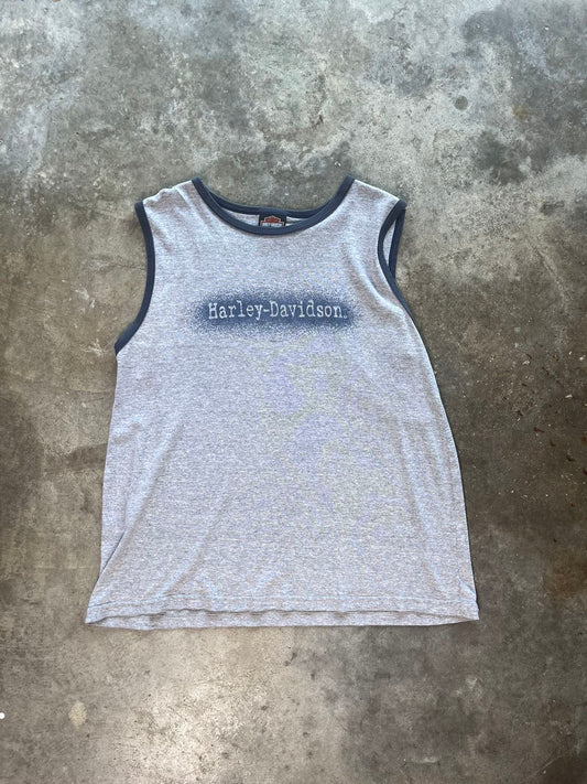 (XL) Vintage Harley Tank-Top