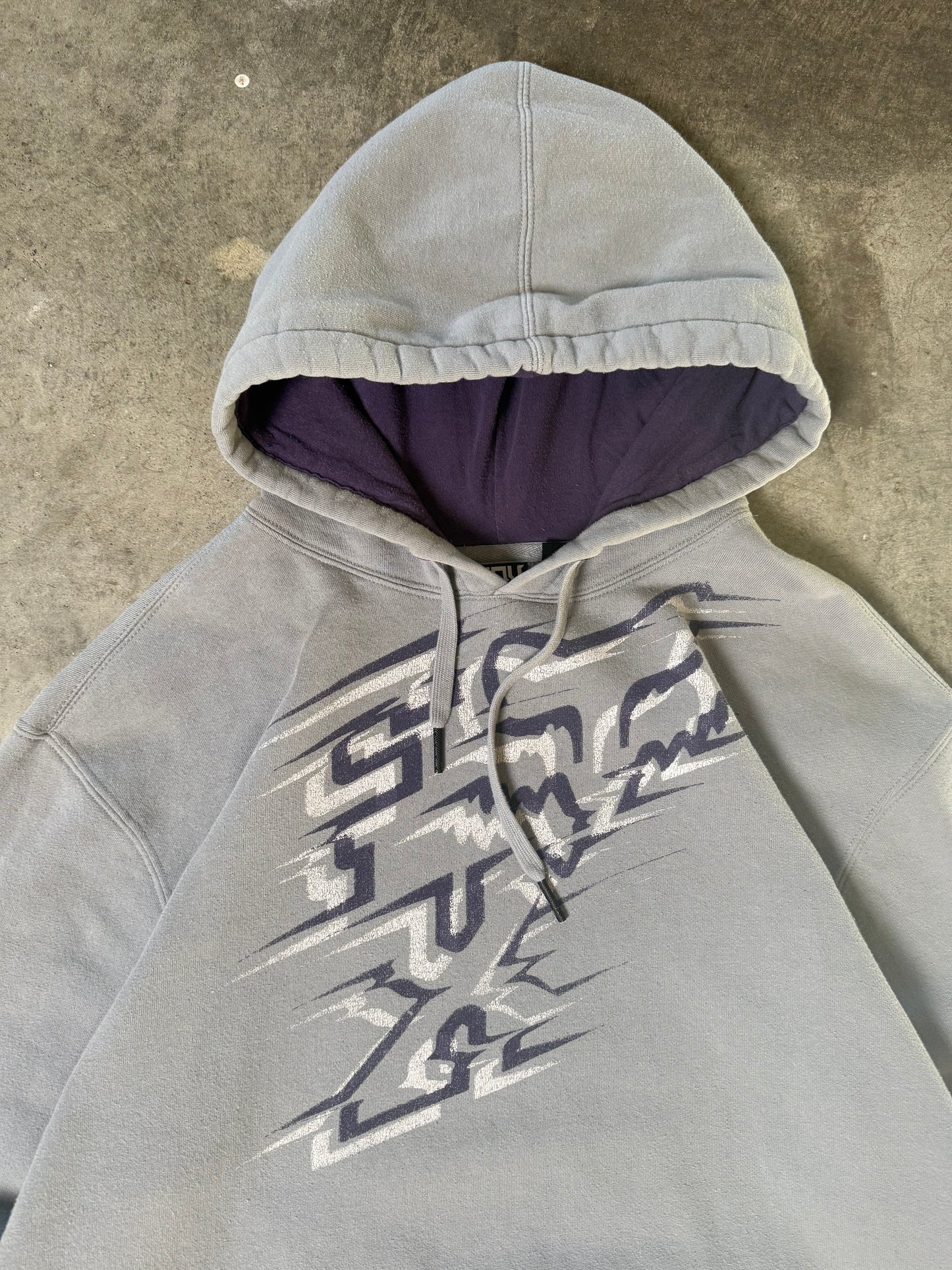 (XL) 00s Fox Hoodie