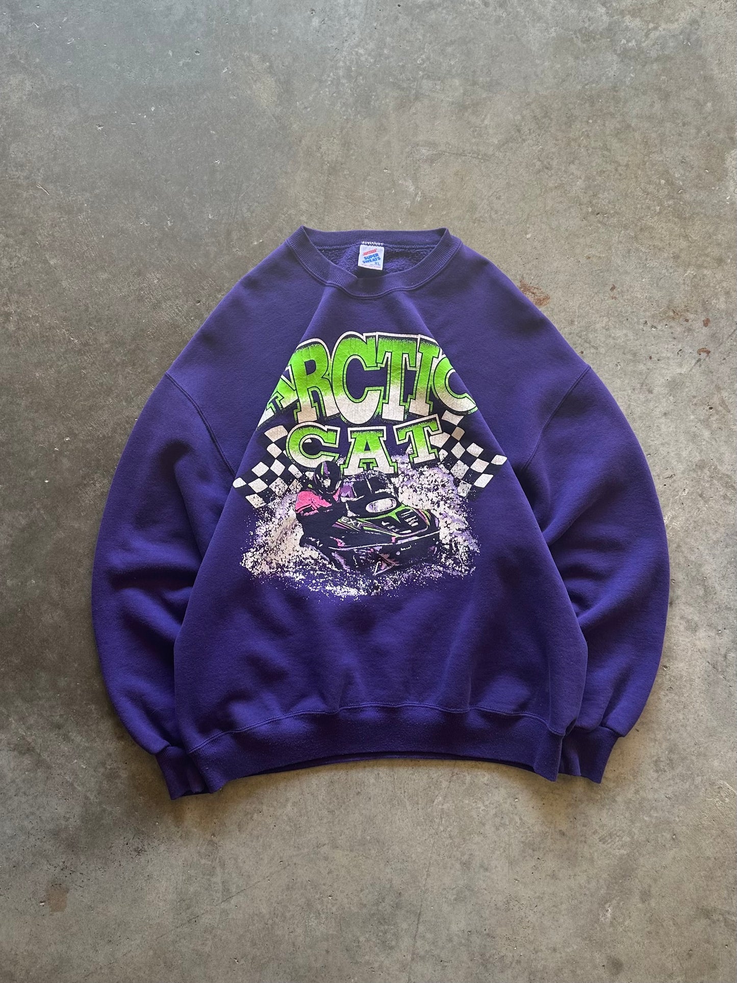 (XL) Vintage Arctic Cat Sweatshirt