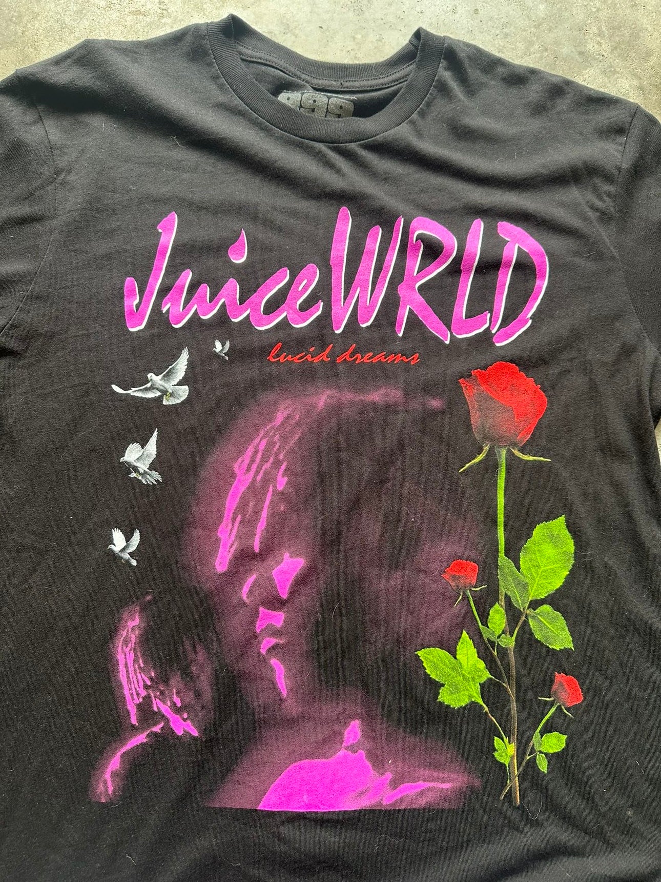 (L) Juice Wrld Rap Tee