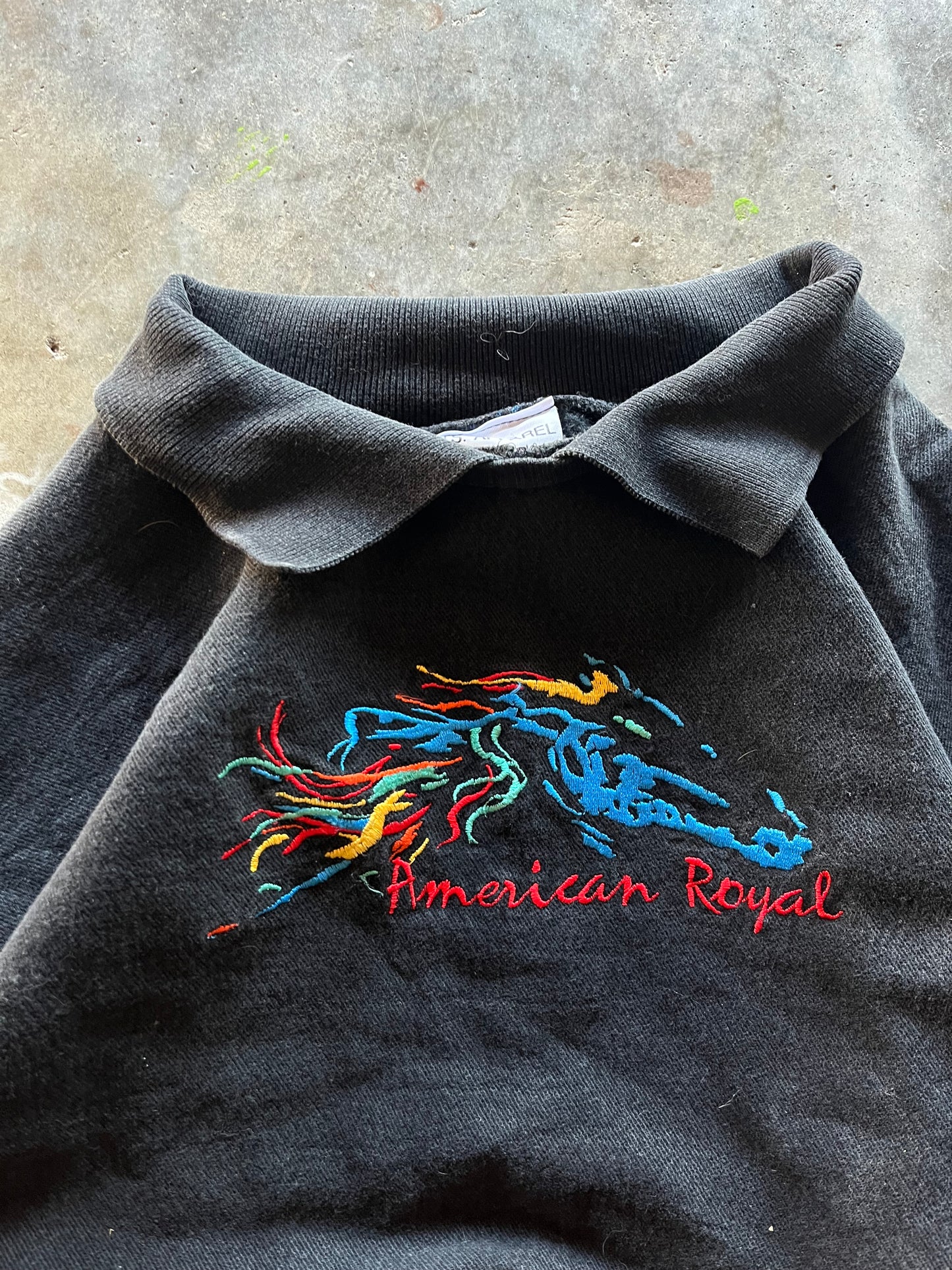 (XL) Vintage American Royal Polo Sweatshirt