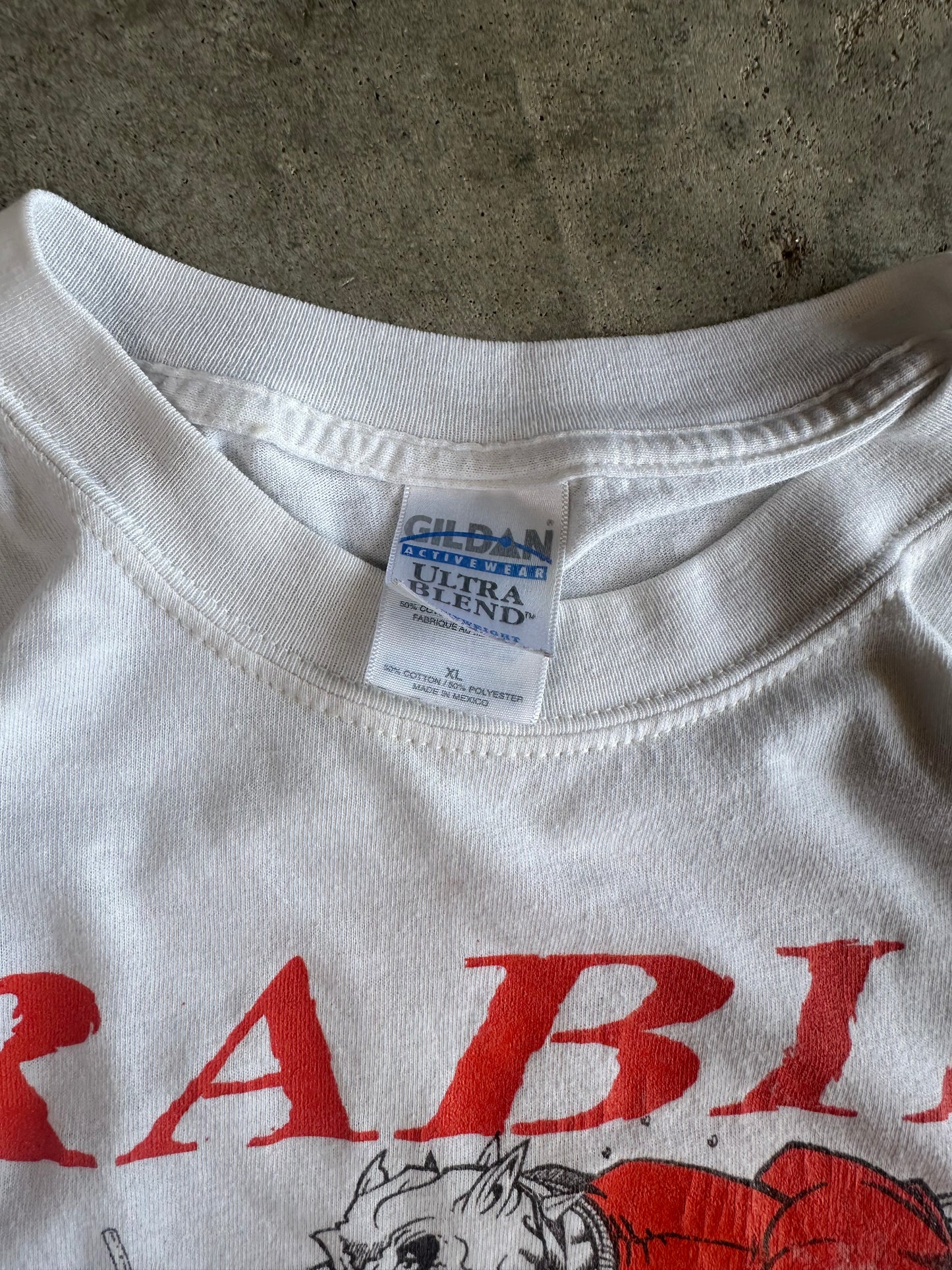 (XL) Vintage 'Rabid Zone' Football Tee