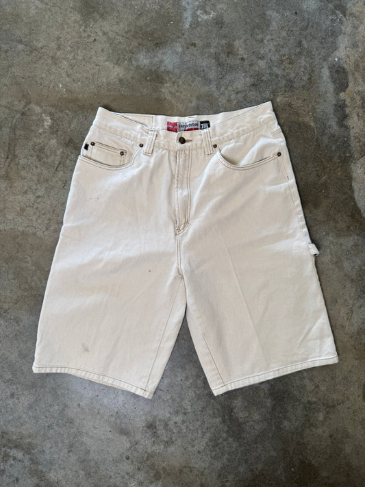 (36) Carpenter White Jorts