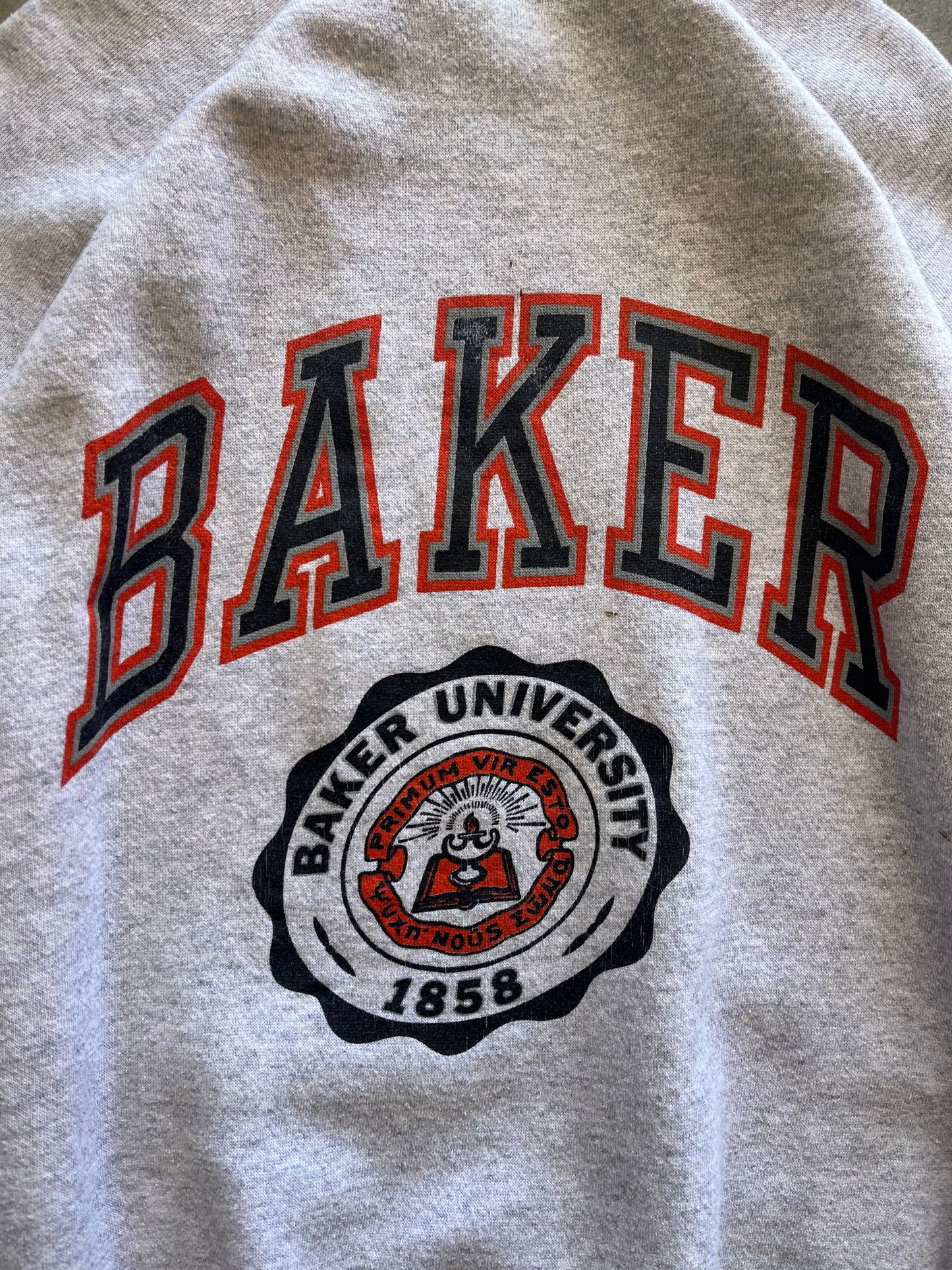 (XXL) Vintage Baker University Sweatshirt