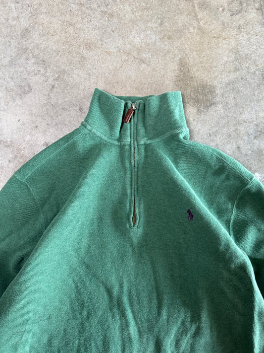 (M) 00s Polo Quarter-Zip