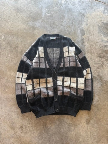 (L) Vintage Wool Cardigan