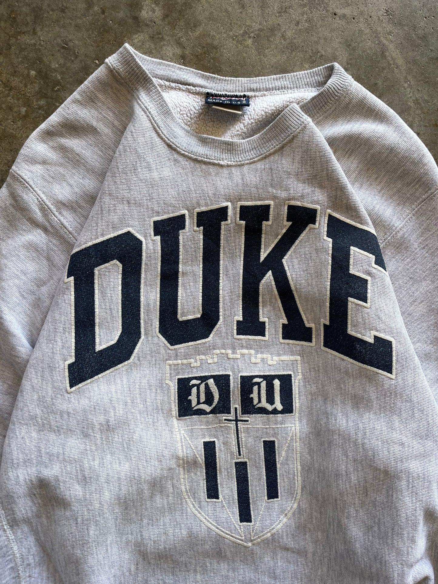 (L) Vintage Duke Sweatshirt