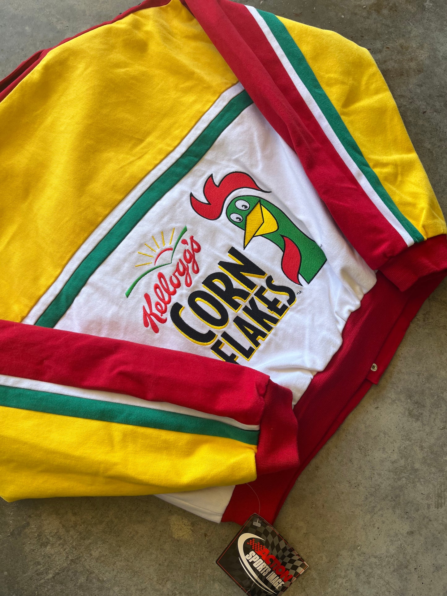 (L) 00s Corn Flakes Racing Jacket