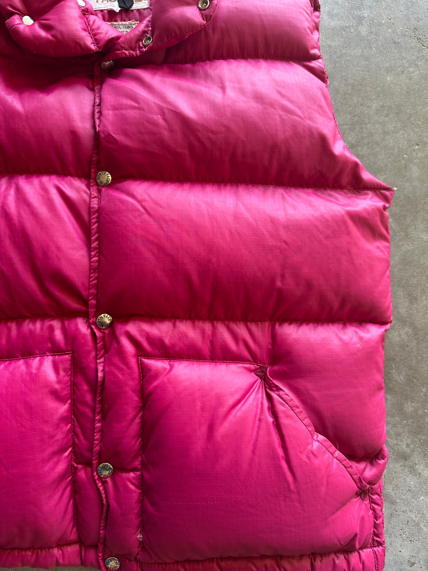 (L) Vintage 80s The North Face Puffer Vest