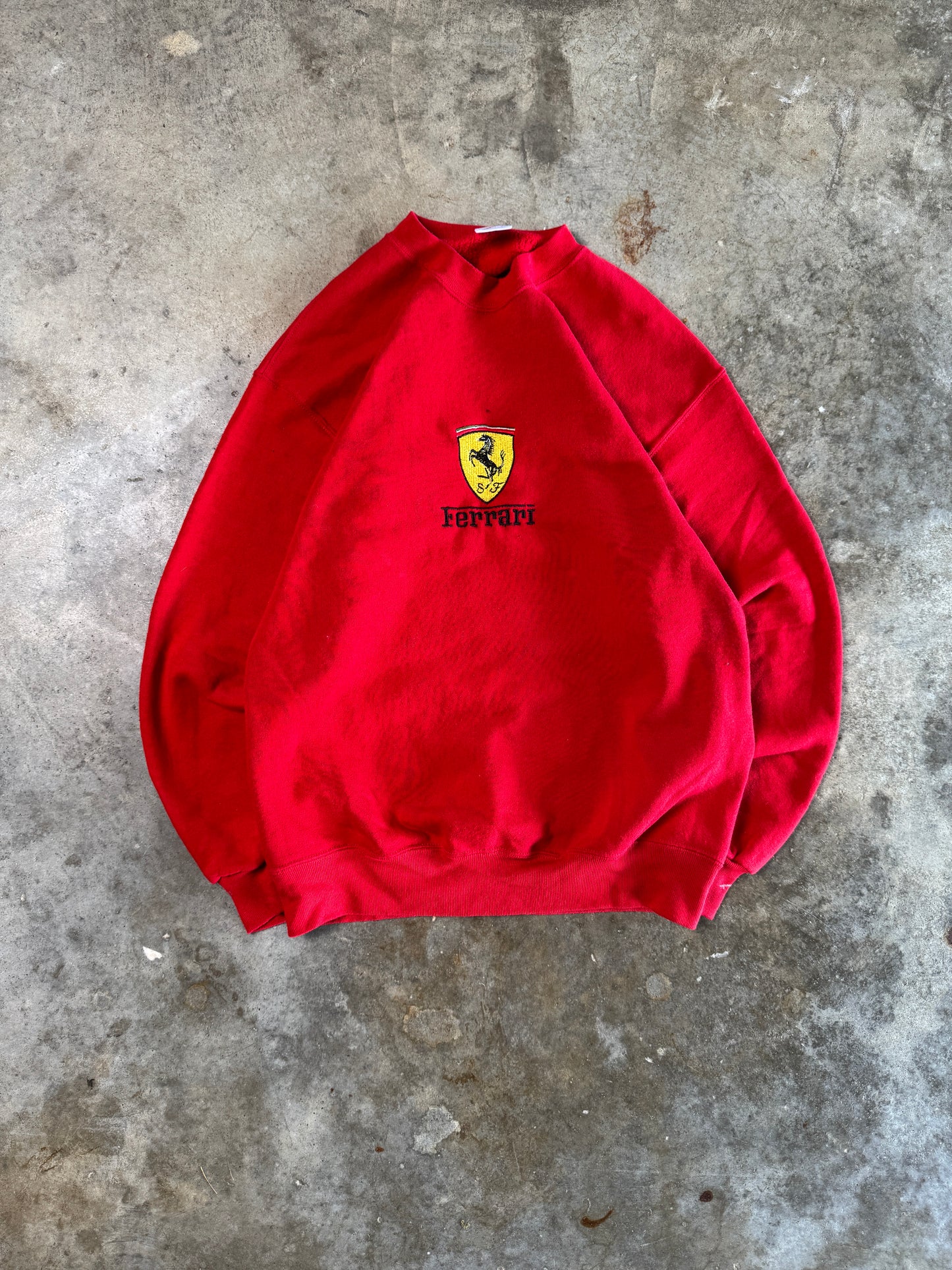 (L) Vintage Ferrari Sweatshirt