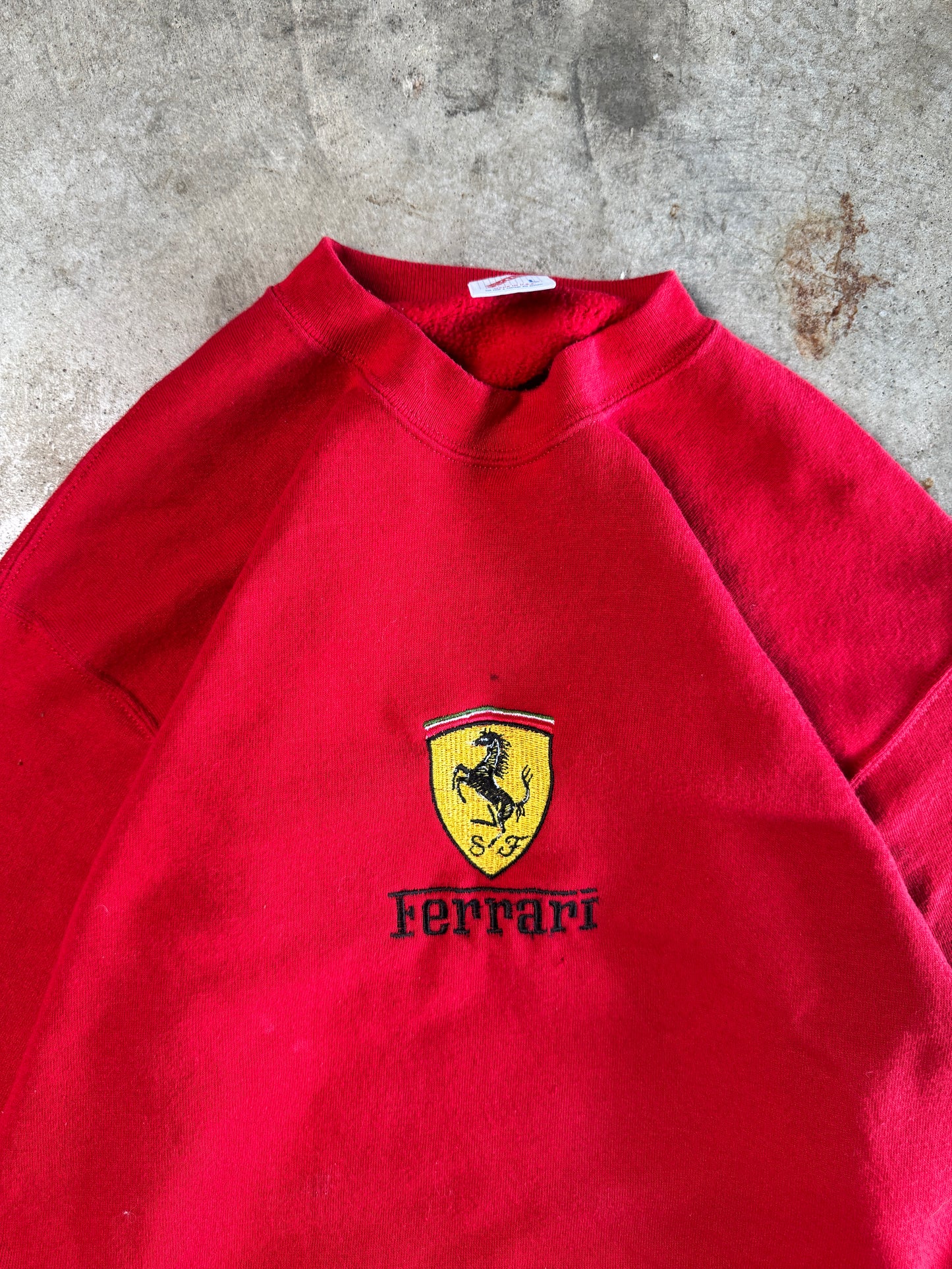 (L) Vintage Ferrari Sweatshirt